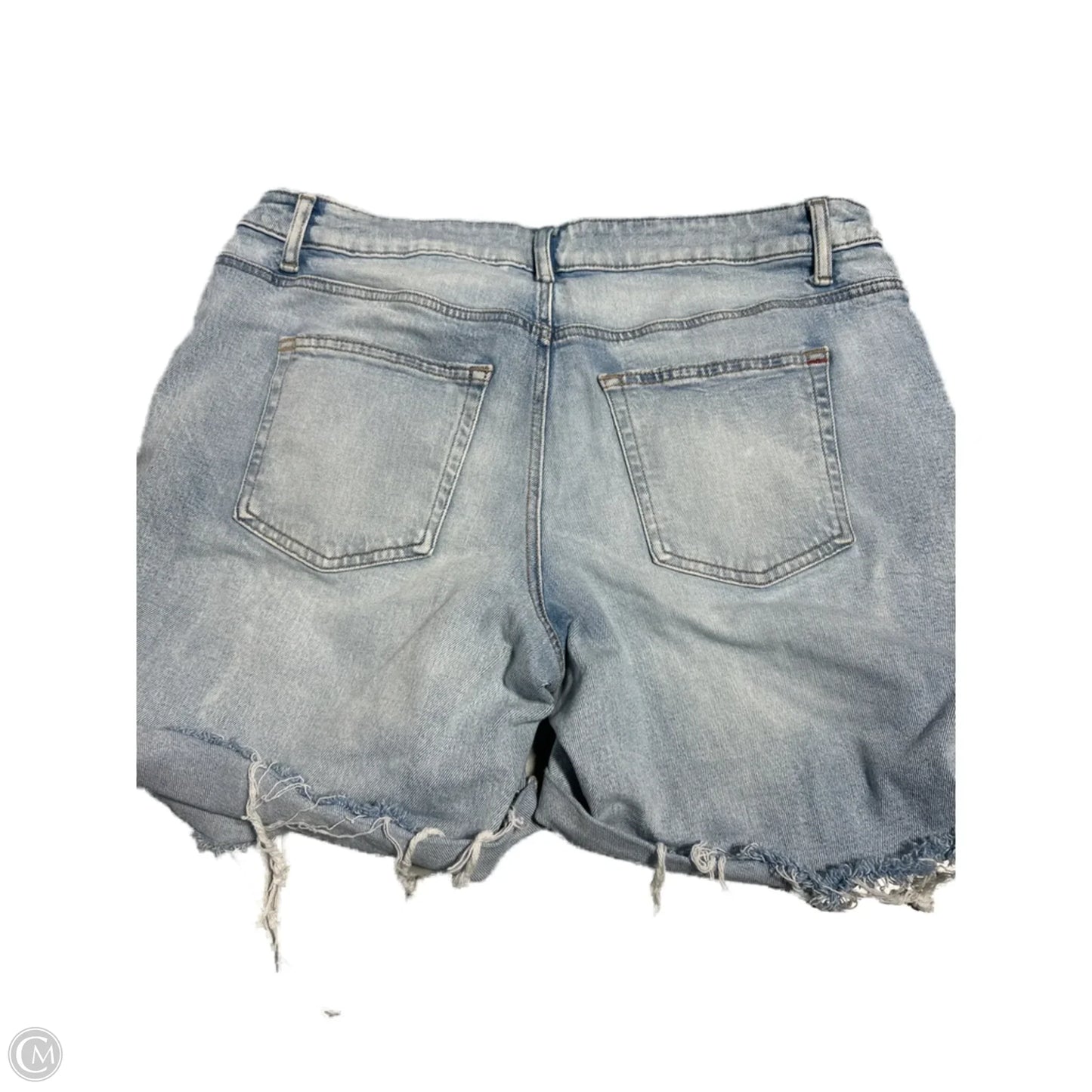 Shorts By Edgely In Blue Denim, Size: 16