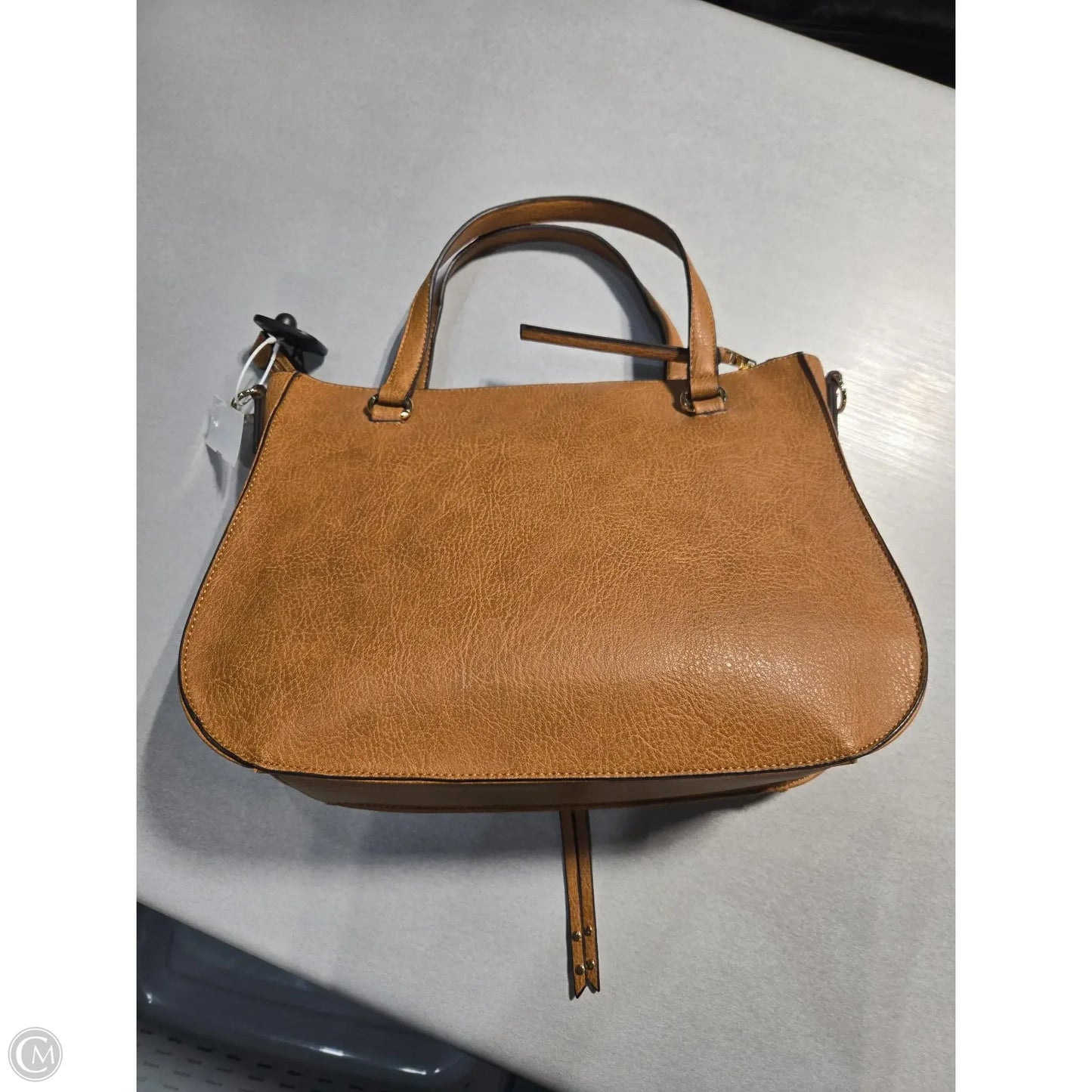 Handbag Leather By Sole Society, Size: Large