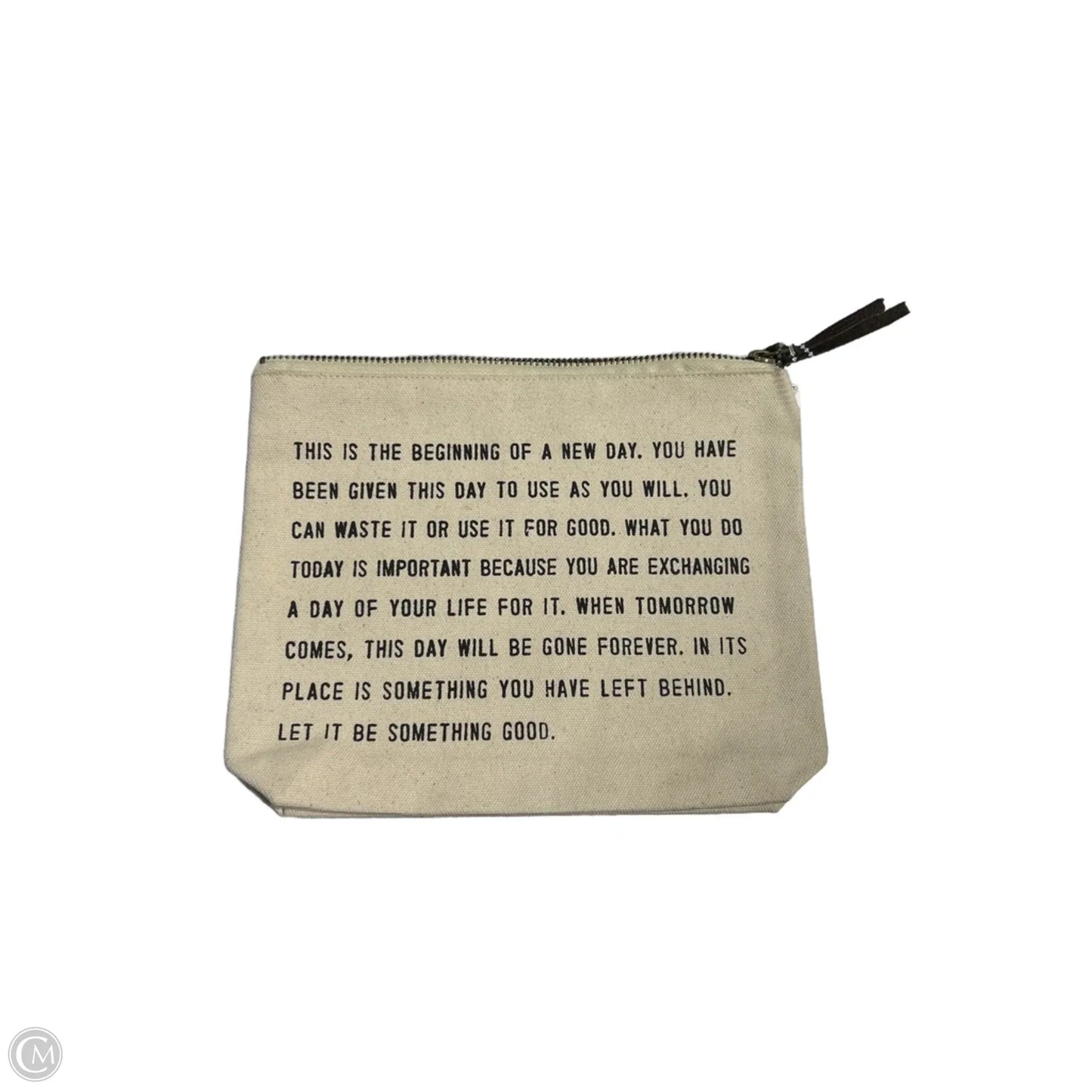 Makeup Bag By Cmf, Size: Medium