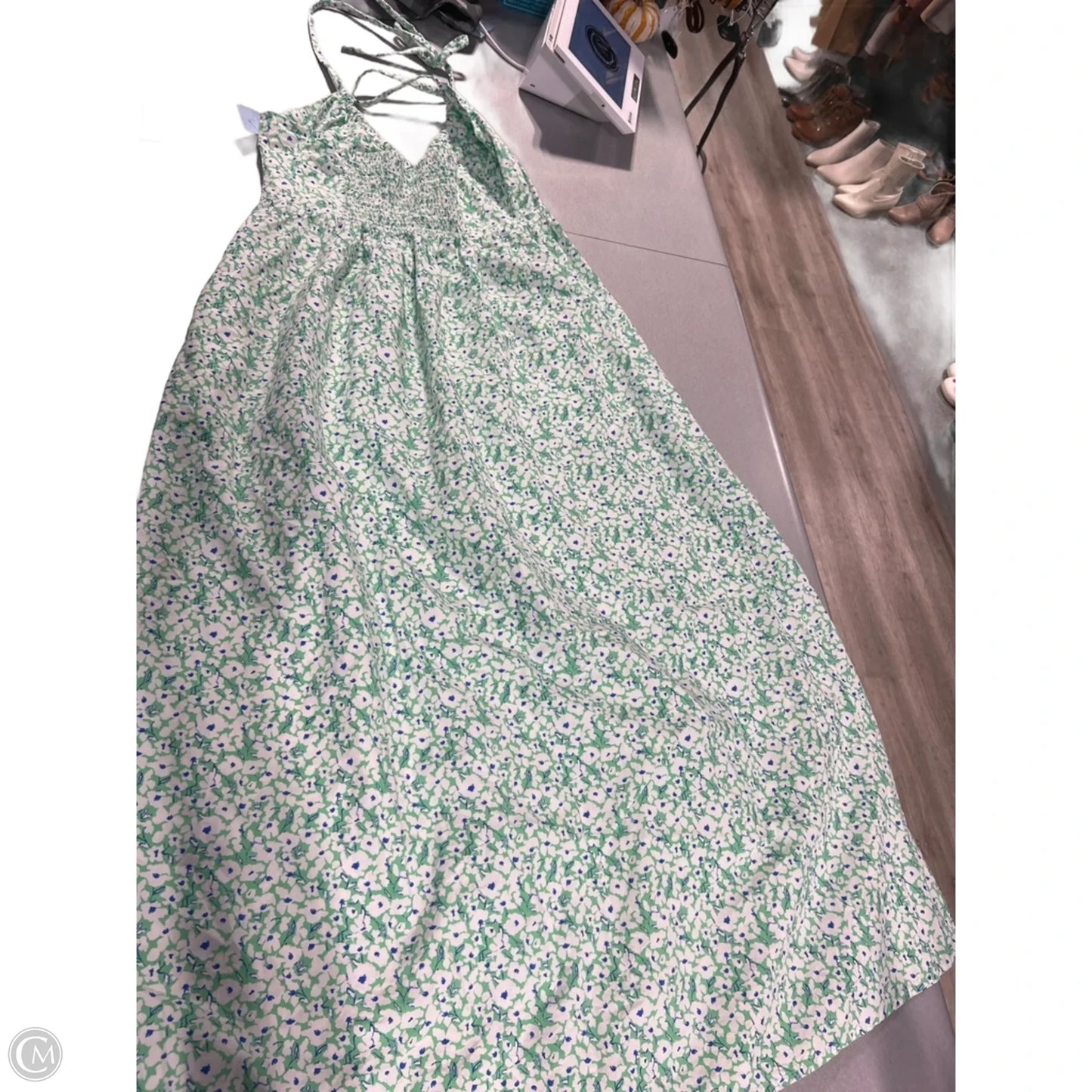 Dress Casual Midi By Universal Thread In Green, Size: S