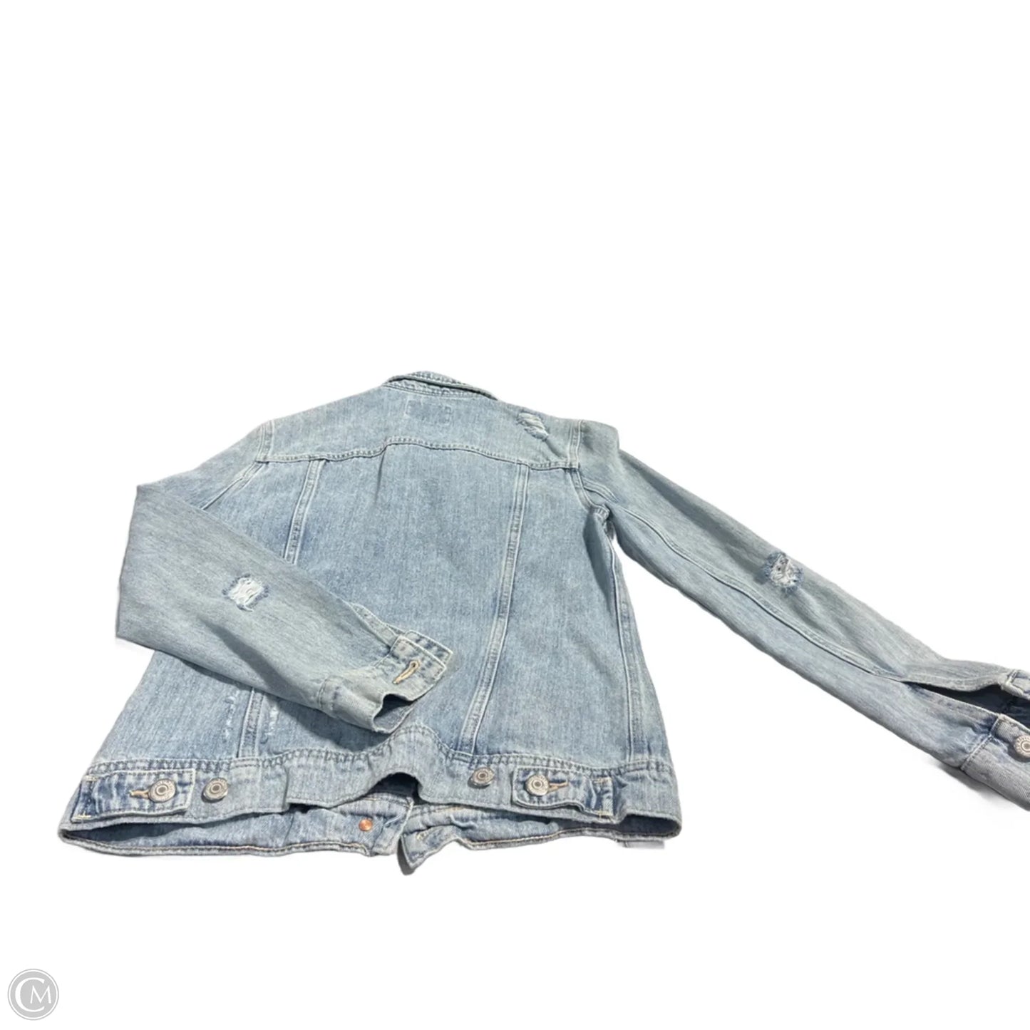 Jacket Denim By Old Navy In Blue Denim, Size: S