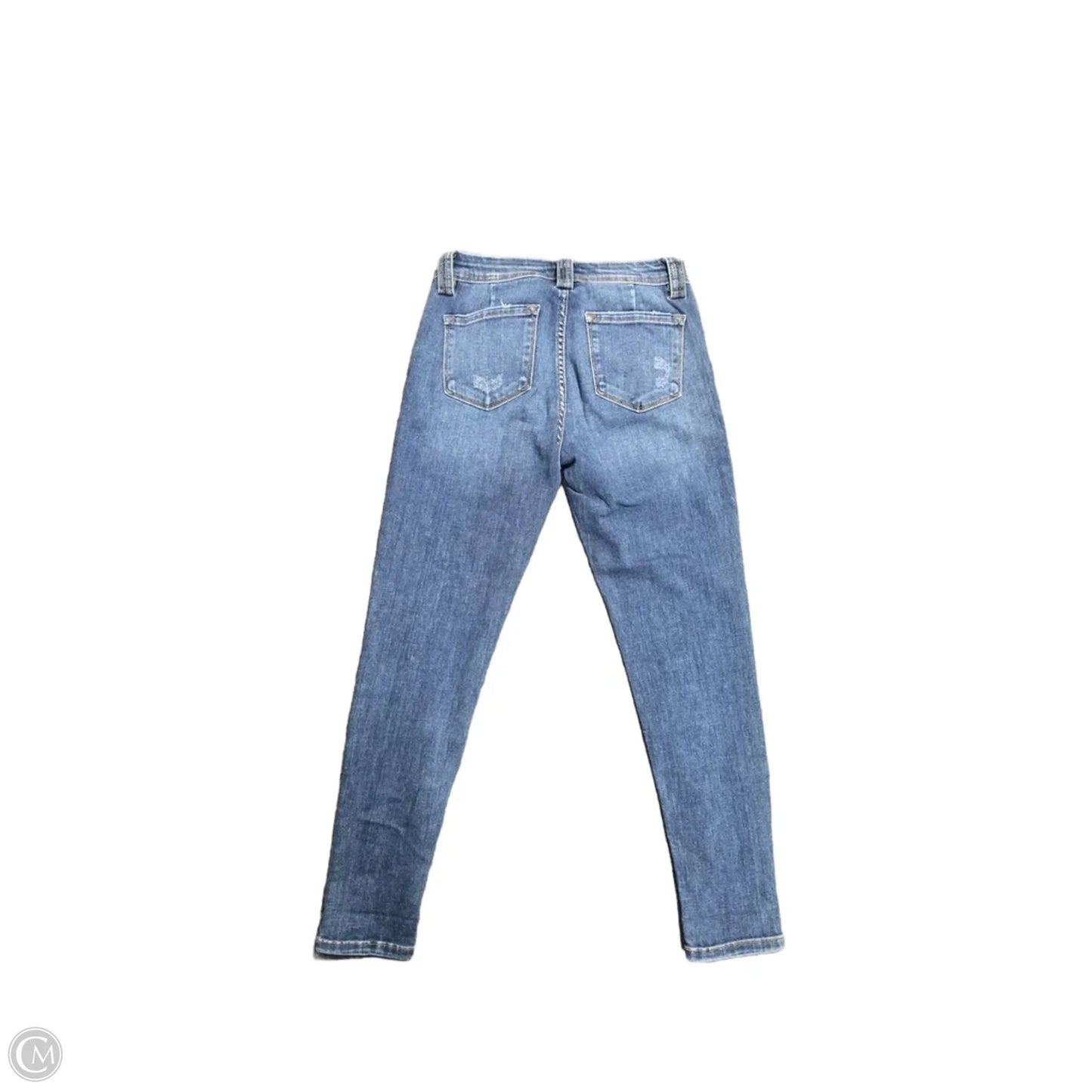 Jeans Skinny By Kancan In Blue Denim, Size: 8