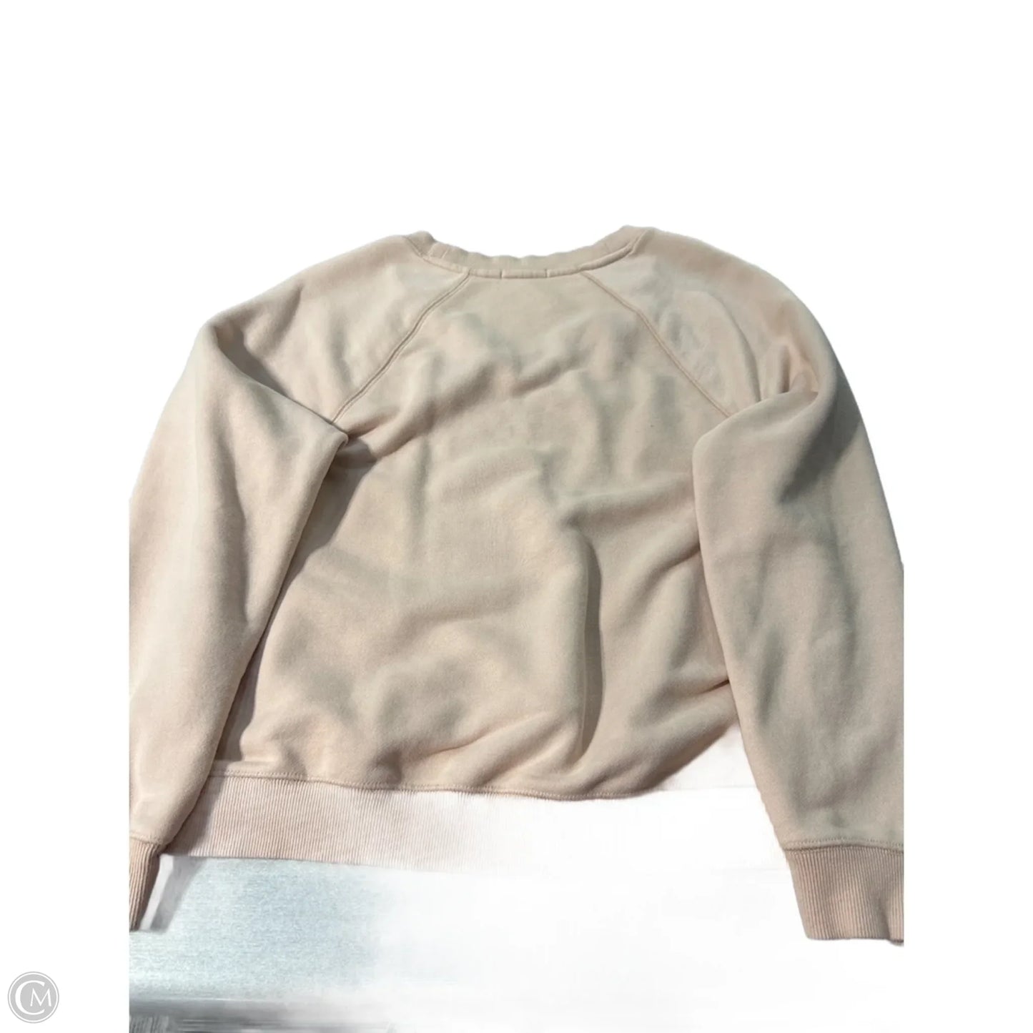 Sweatshirt Crewneck By Z Supply In Peach, Size: S