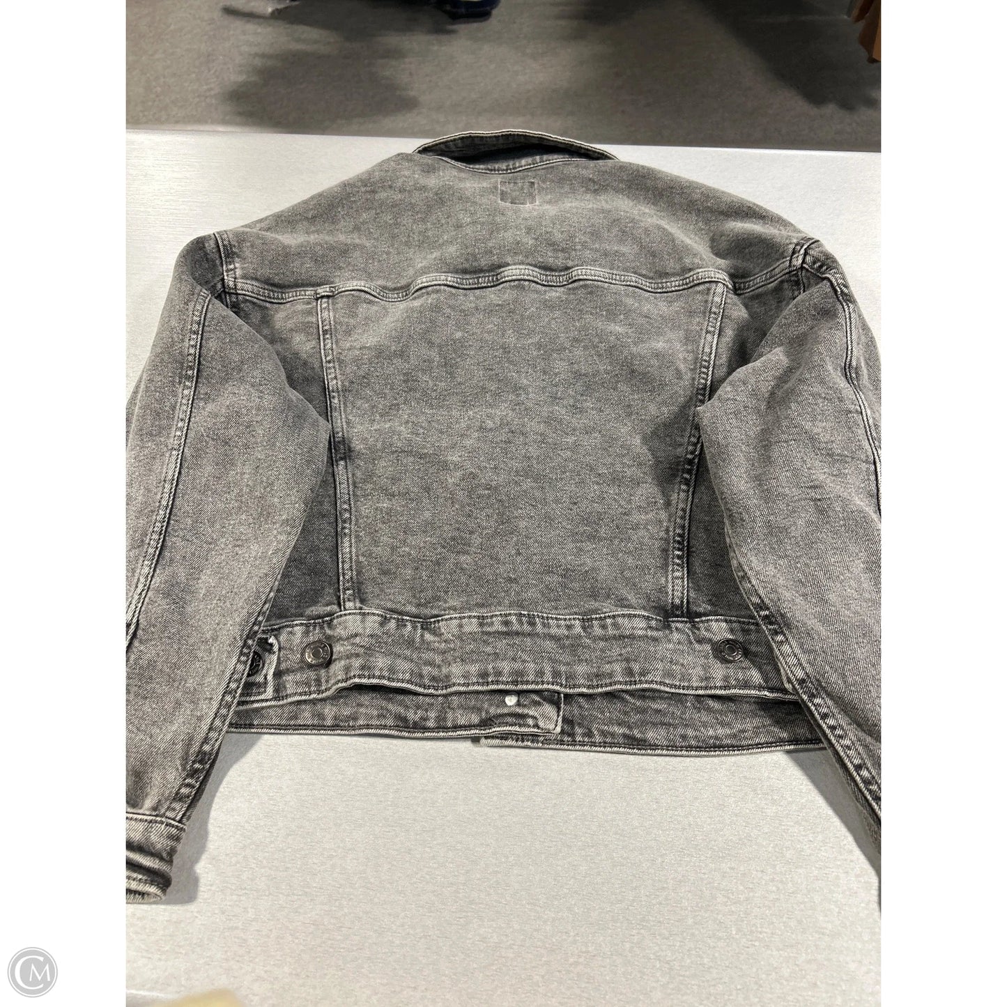 Jacket Denim By Wild Fable In Black Denim, Size: L