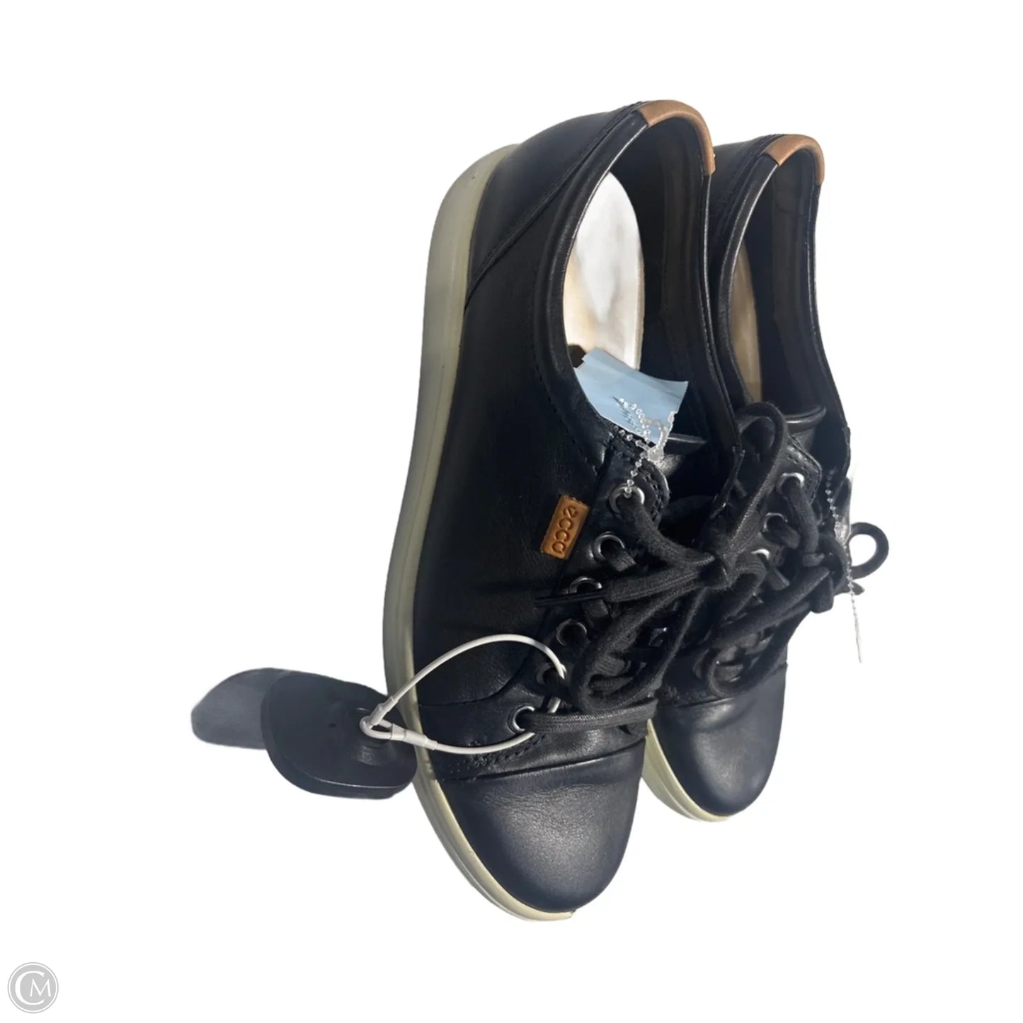 Shoes Flats By Ecco In Black, Size: 8