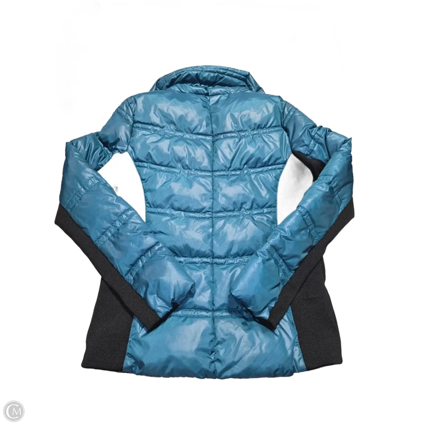 Coat Puffer & Quilted By Marc New York In Teal, Size: M