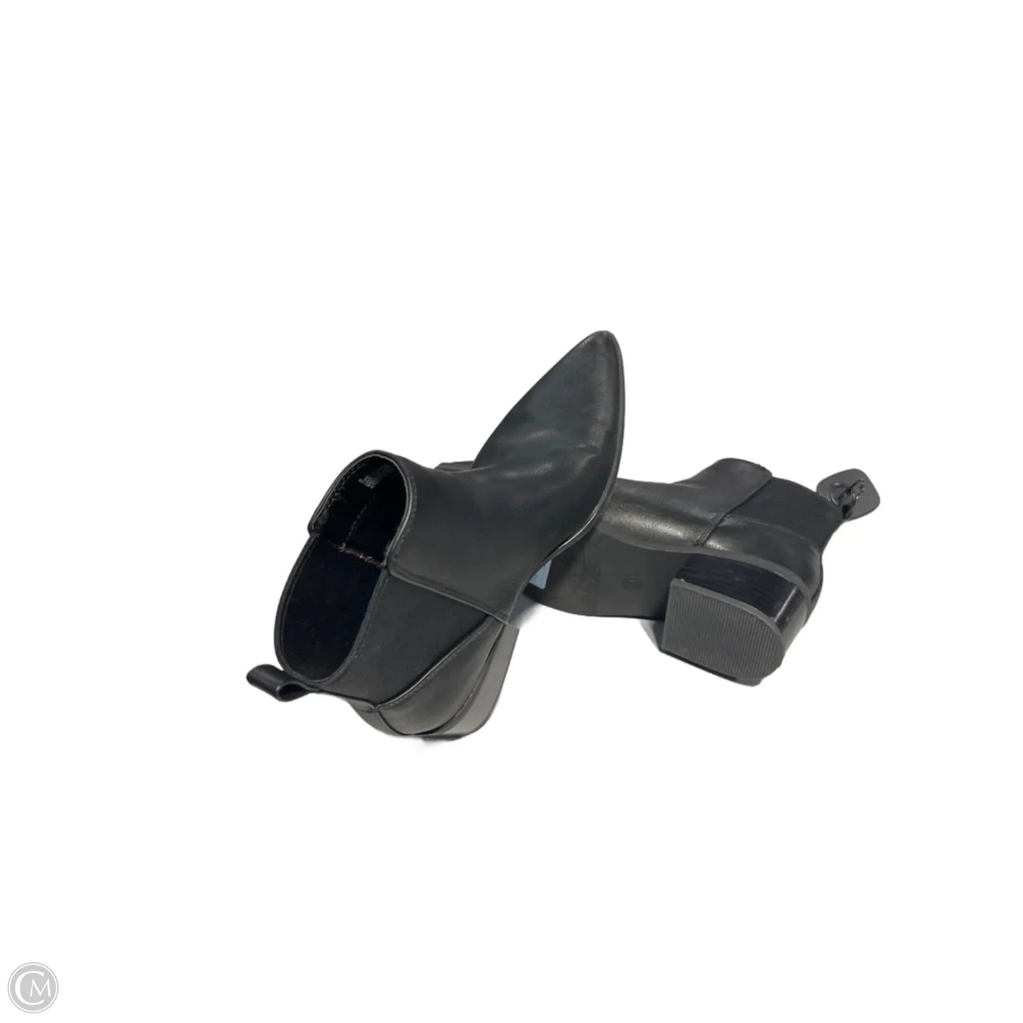 Boots Ankle Flats By A New Day In Black, Size: 9