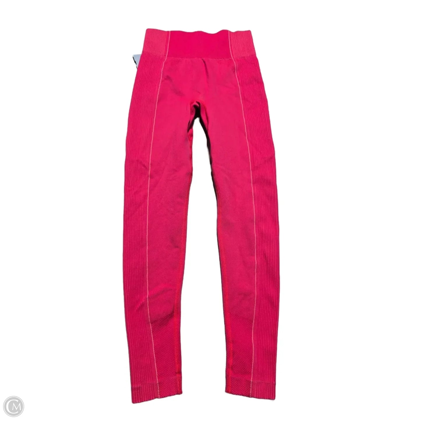 Athletic Leggings By Gym Shark In Pink, Size: L