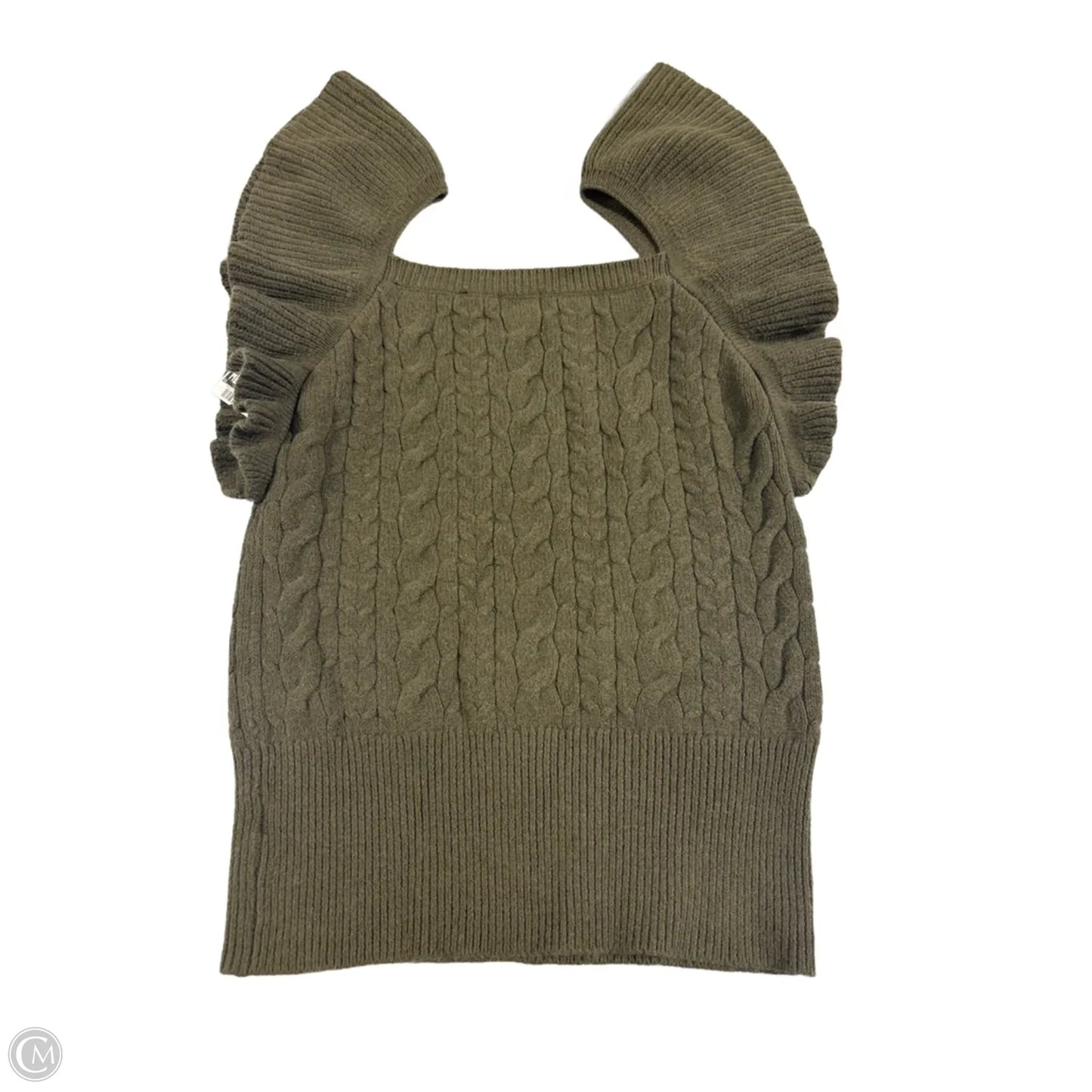 Top Short Sleeve By A New Day In Green, Size: Xs