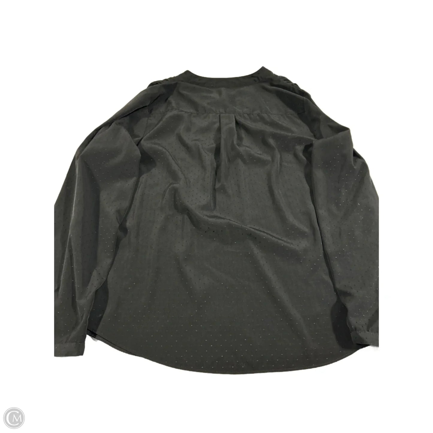 Top Long Sleeve By Ava & Viv In Black, Size: 1x