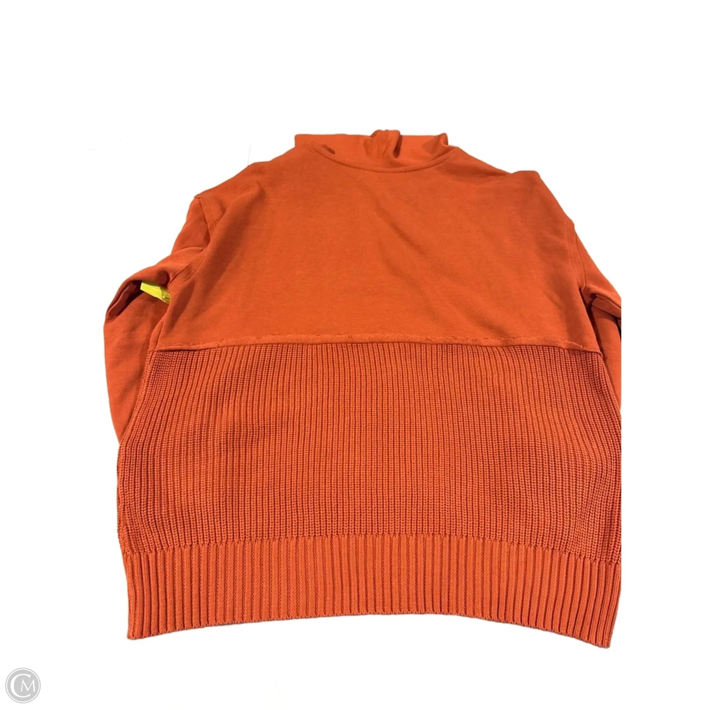 Sweatshirt Hoodie By Time And Tru In Orange, Size: L