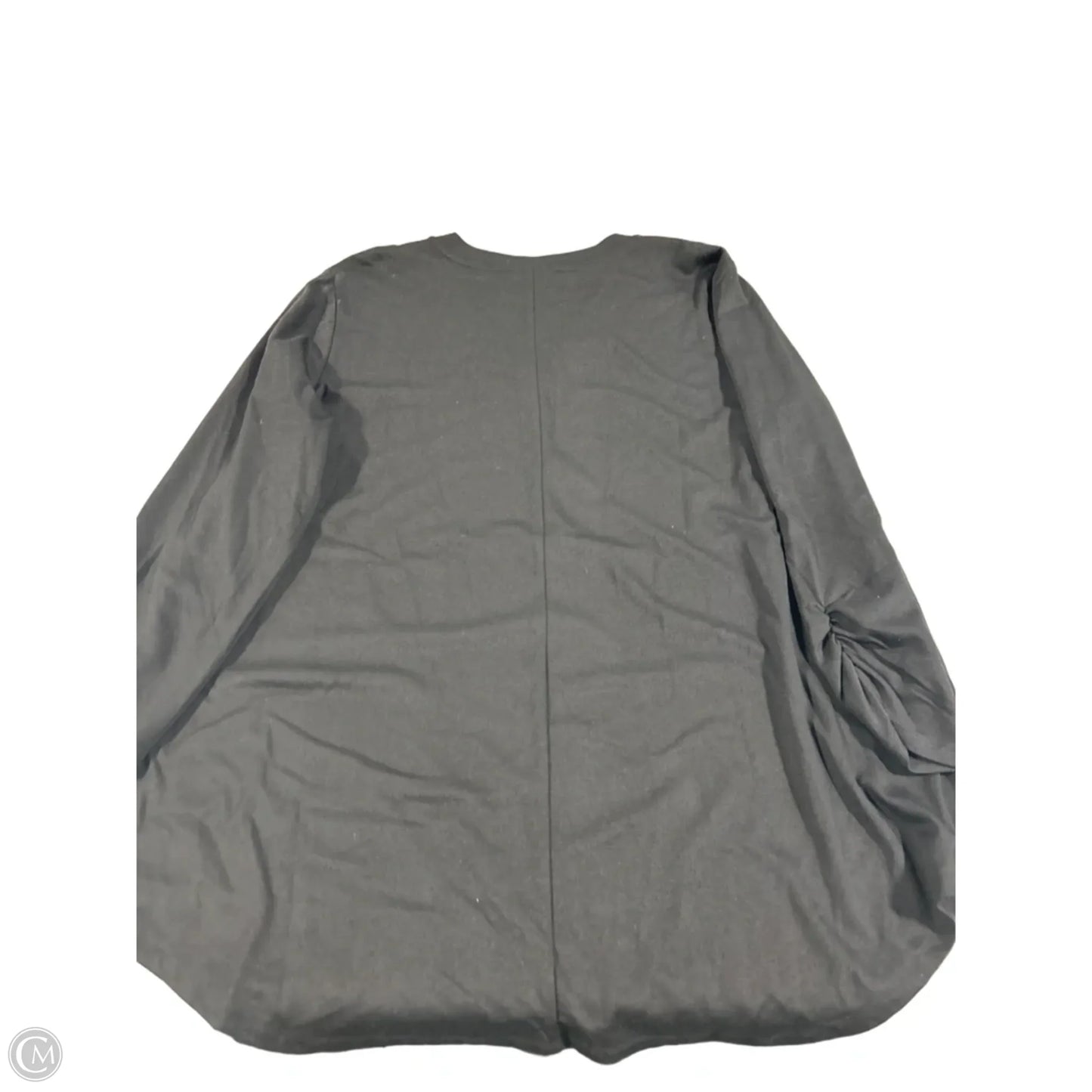 Top Long Sleeve By Cato In Black, Size: Xl