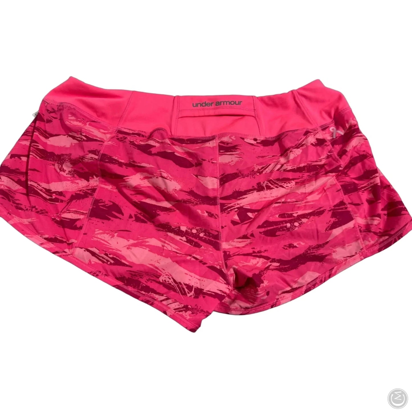 Athletic Shorts By Under Armour In Pink, Size: L
