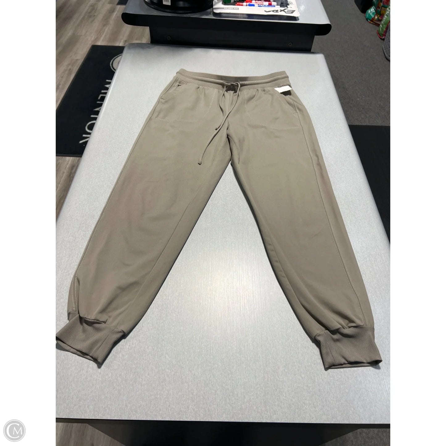 Athletic Pants By Rachel Zoe In Tan, Size: M