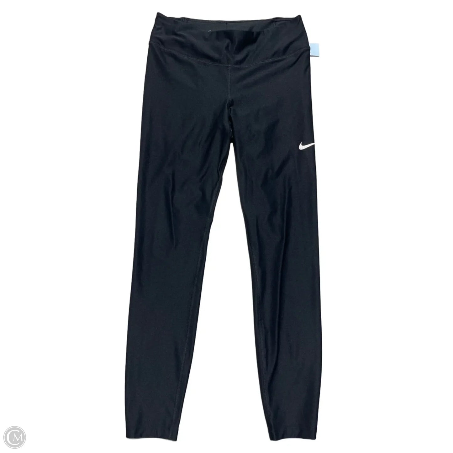 Athletic Leggings By Nike Apparel In Black, Size: M
