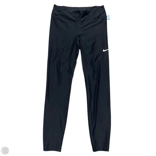 Athletic Leggings By Nike Apparel In Black, Size: M