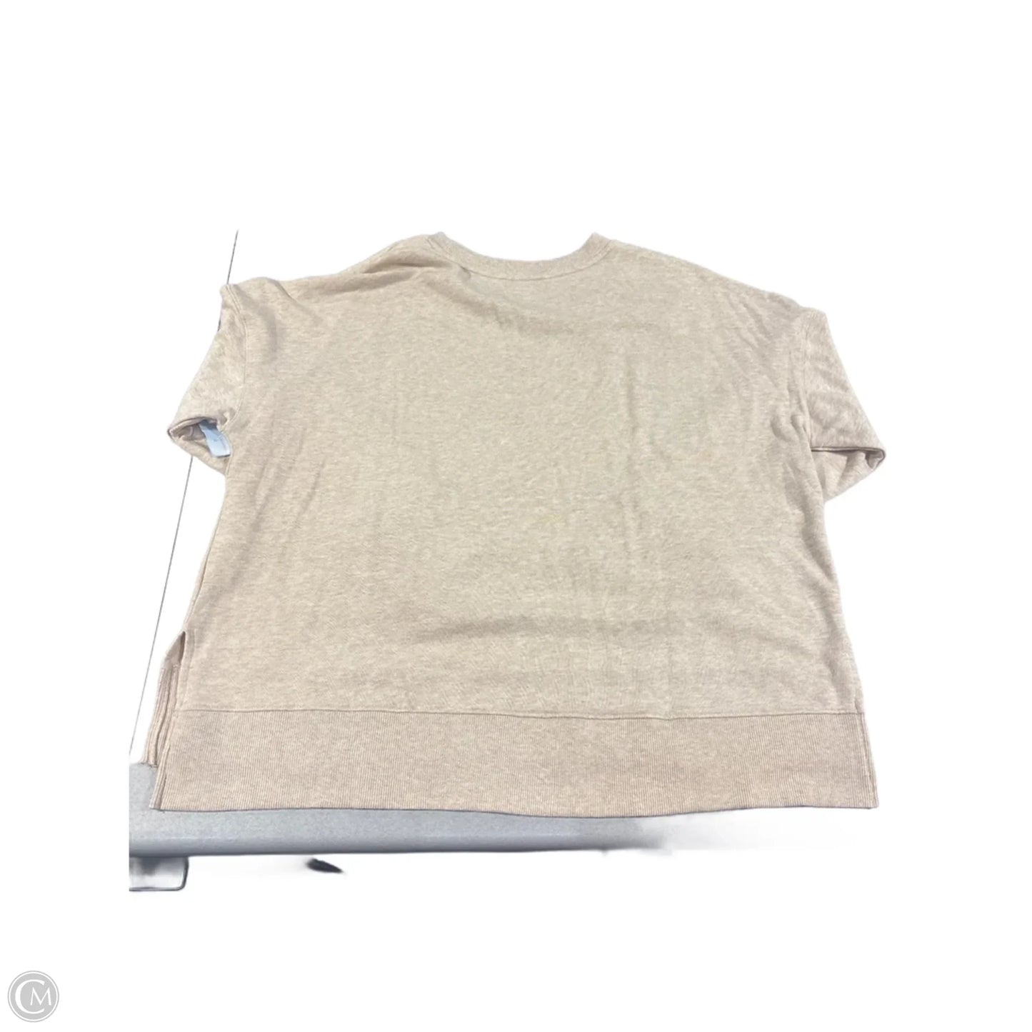 Sweatshirt Crewneck By Time And Tru In Cream, Size: Xxl