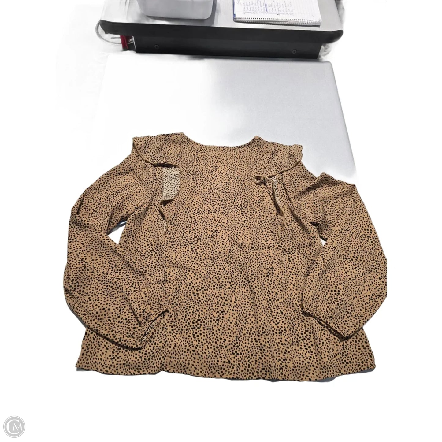 Top Long Sleeve By Altard State In Animal Print, Size: M