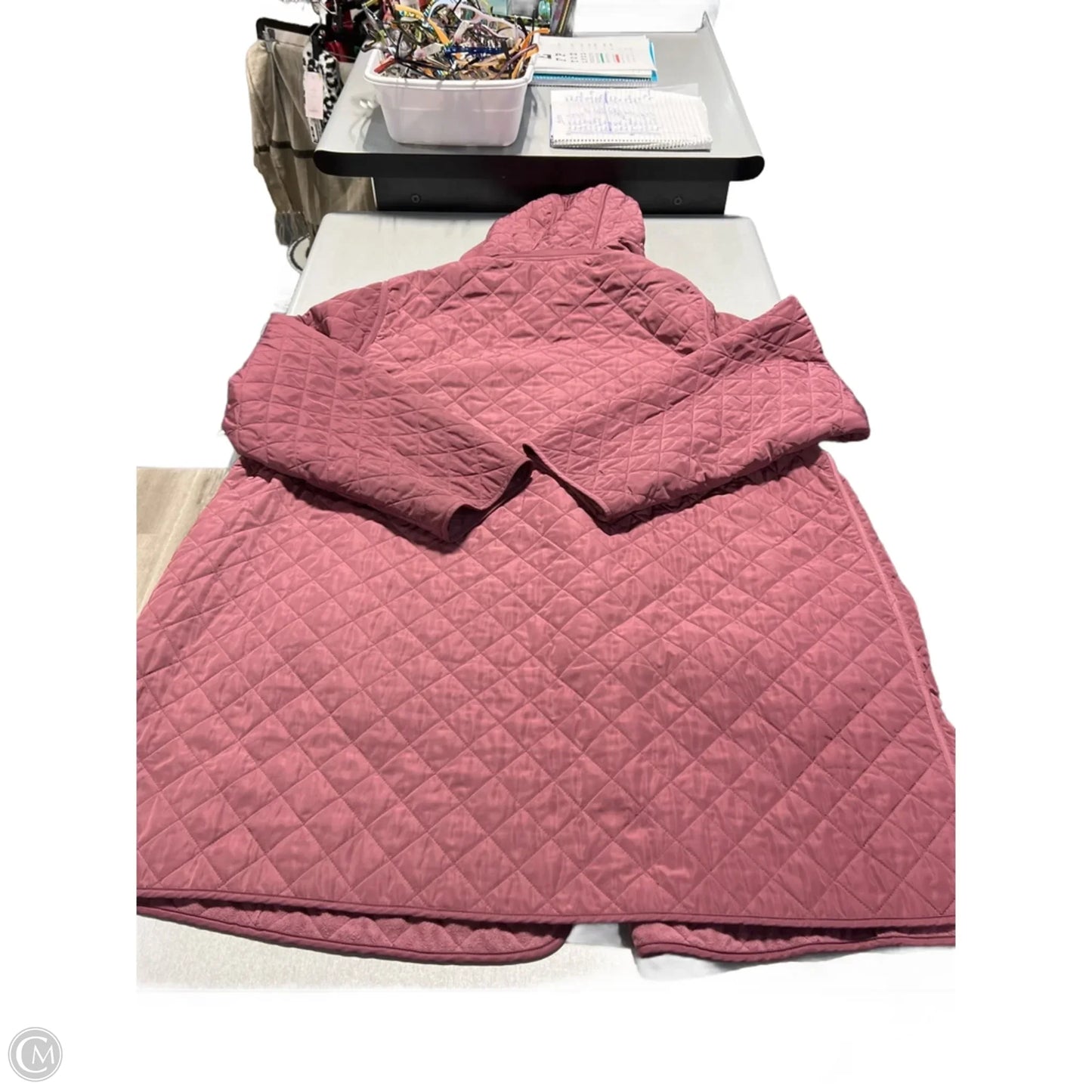 Coat Puffer & Quilted By Coldwater Creek In Mauve, Size: 3x