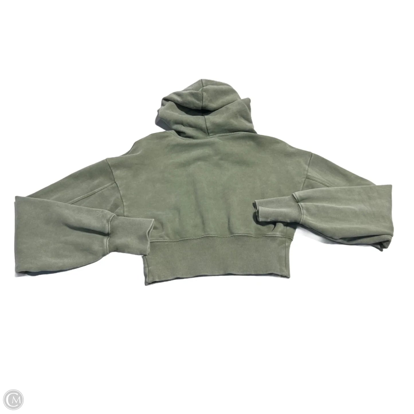 Top Long Sleeve By Aerie In Green, Size: Sp
