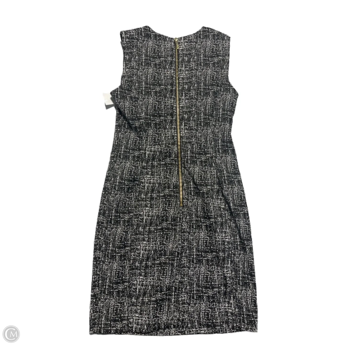 Dress Casual Midi By Calvin Klein In Black, Size: M