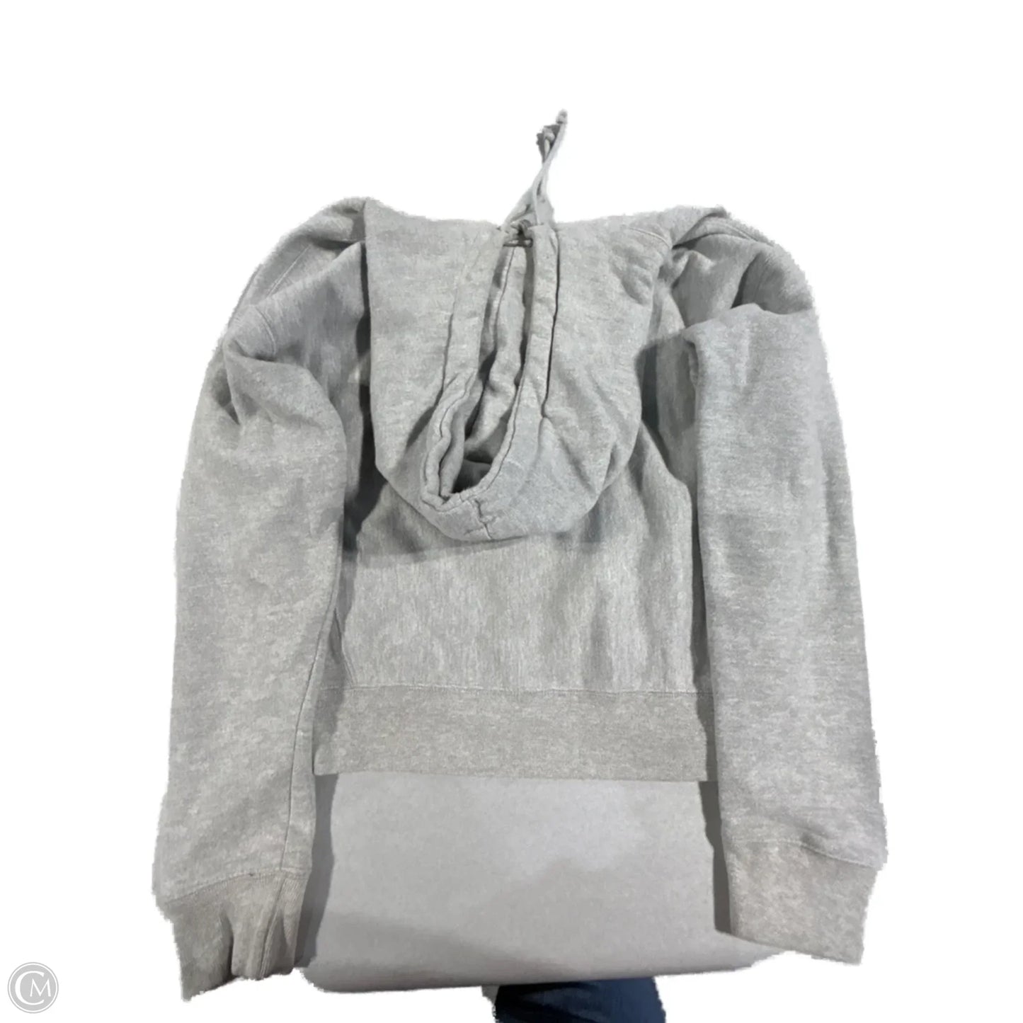 Top Long Sleeve By Champion In Grey, Size: S