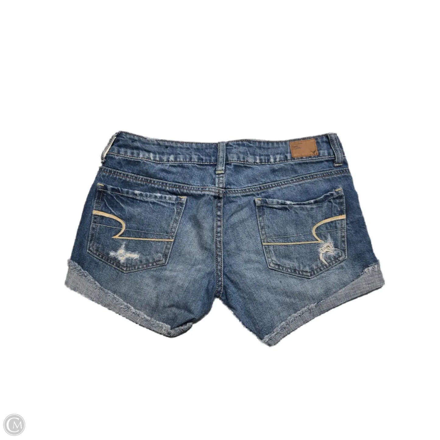 Shorts By American Eagle In Blue Denim, Size: 6