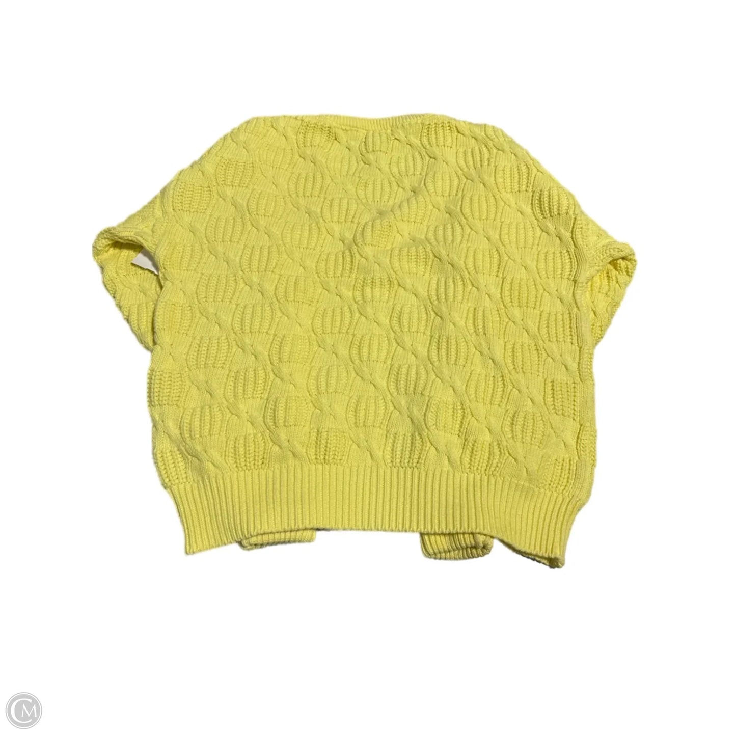Sweater Designer By Neiman Marcus In Yellow, Size: M