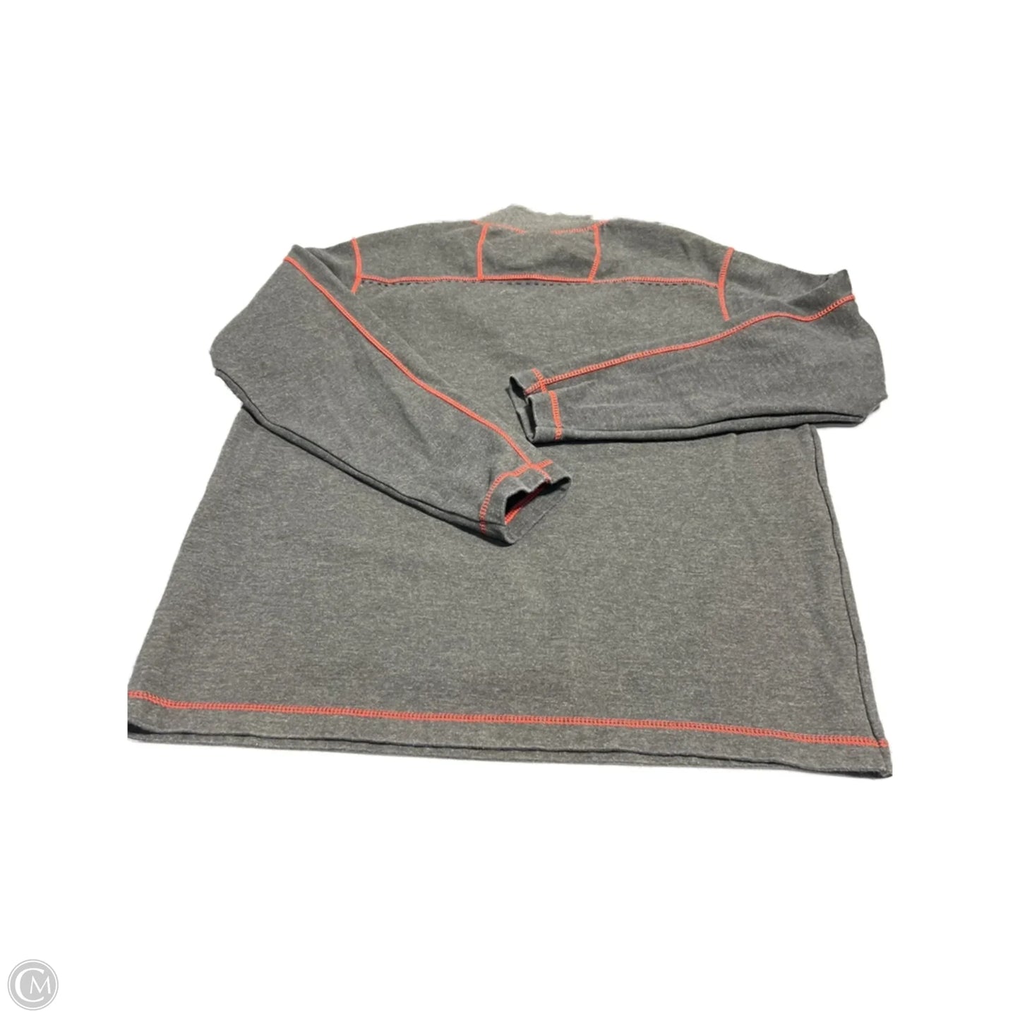 Sweatshirt Collar By Cmc In Grey, Size: M