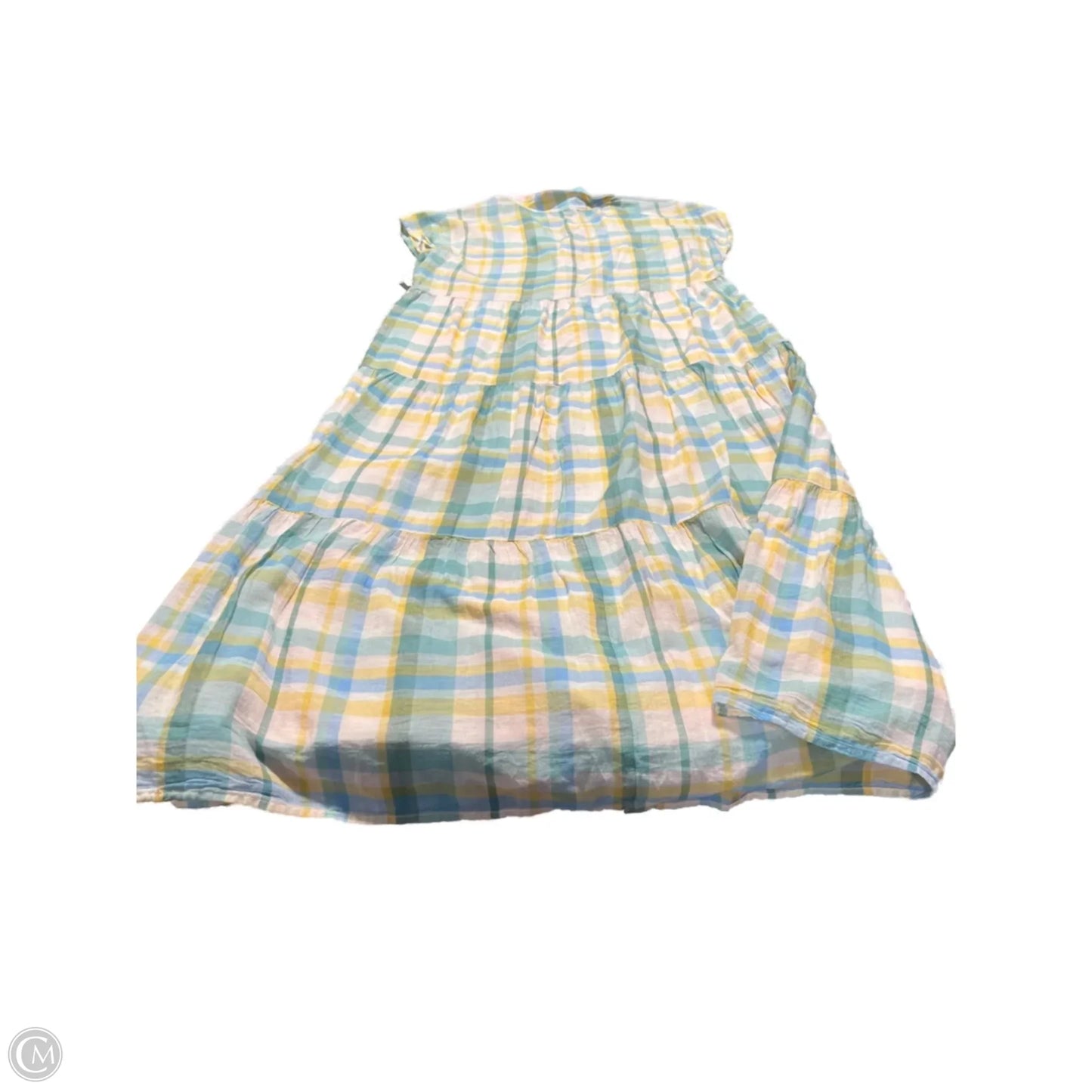 Dress Casual Maxi By American Eagle In Plaid Pattern, Size: M