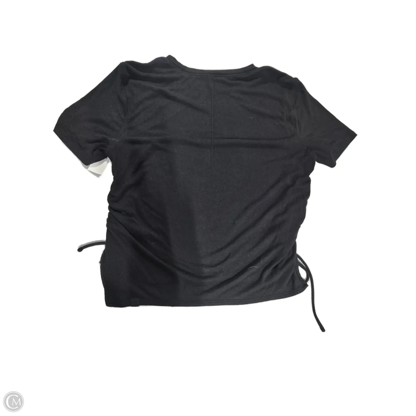 Top Short Sleeve By Lululemon In Black, Size: M