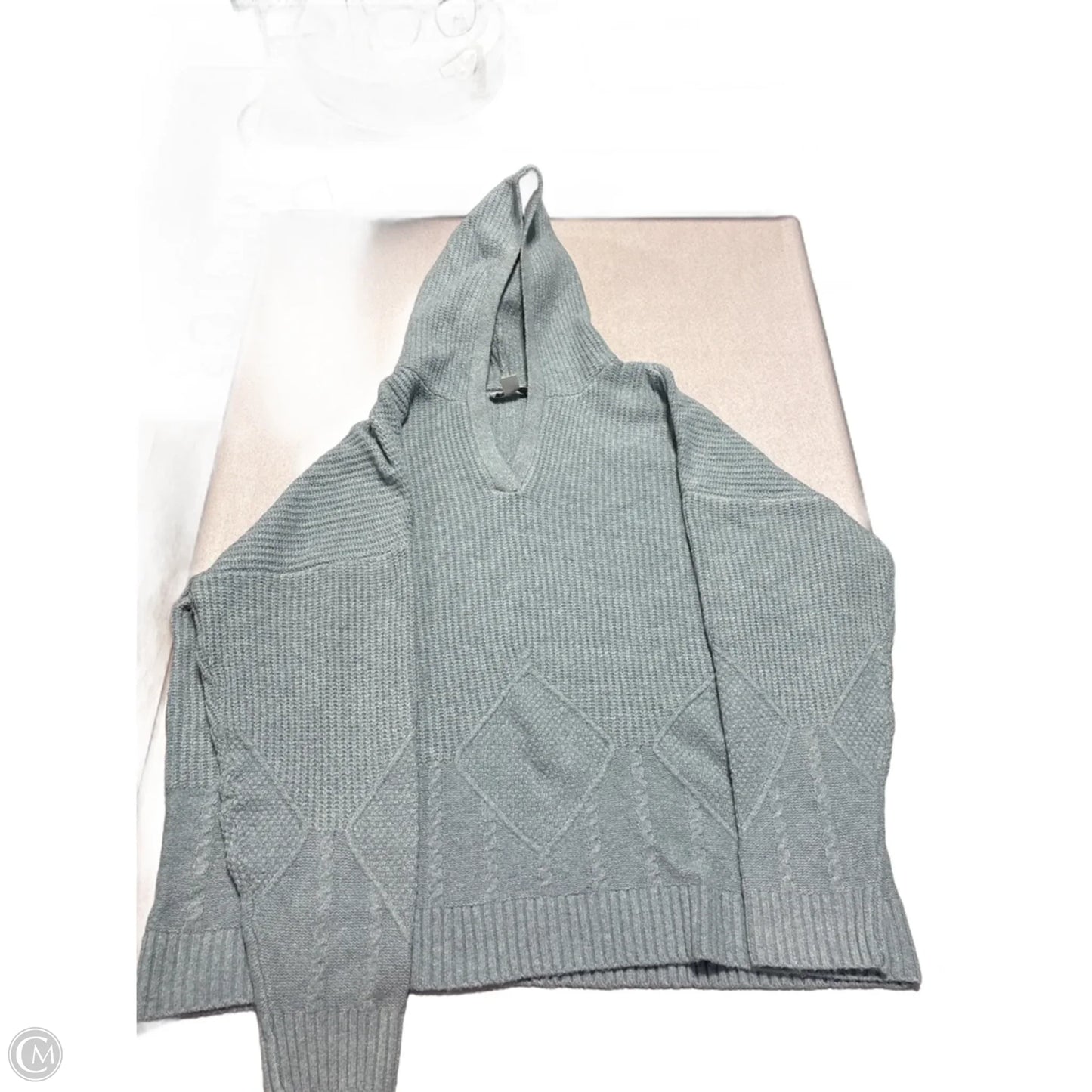 Sweater By Cj Banks In Blue, Size: 2x