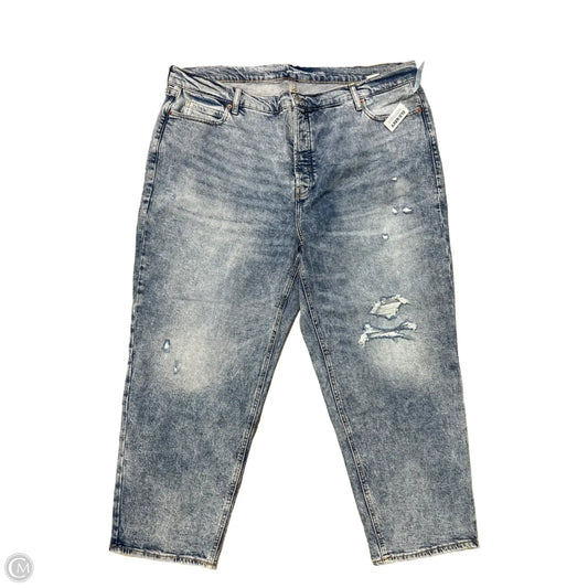 Jeans Straight By Old Navy In Blue Denim, Size: 24