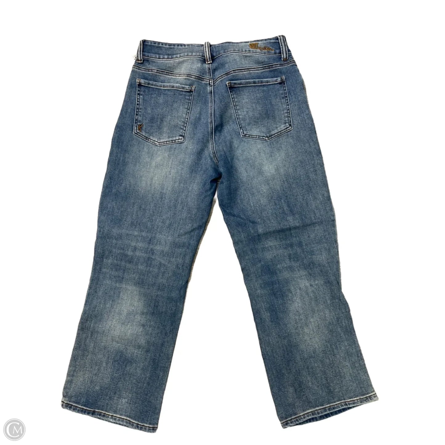 Jeans Wide Leg By Kut In Blue Denim, Size: 12