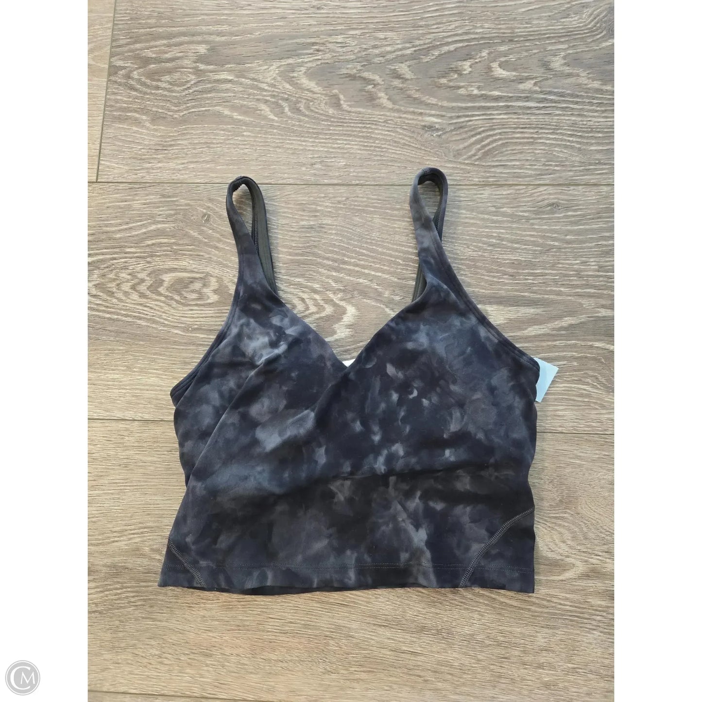 Athletic Tank Top By Lululemon In Grey, Size: M