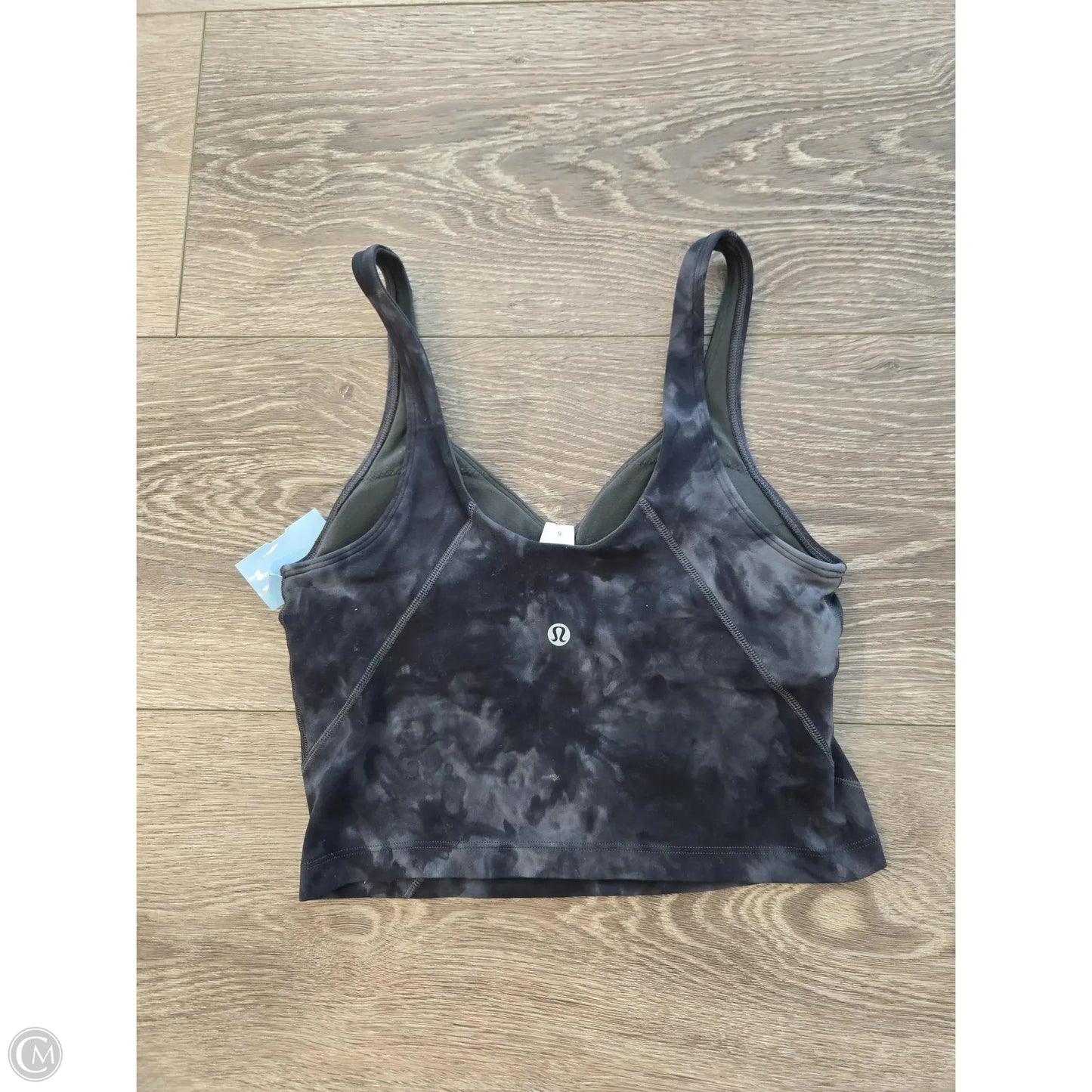 Athletic Tank Top By Lululemon In Grey, Size: M