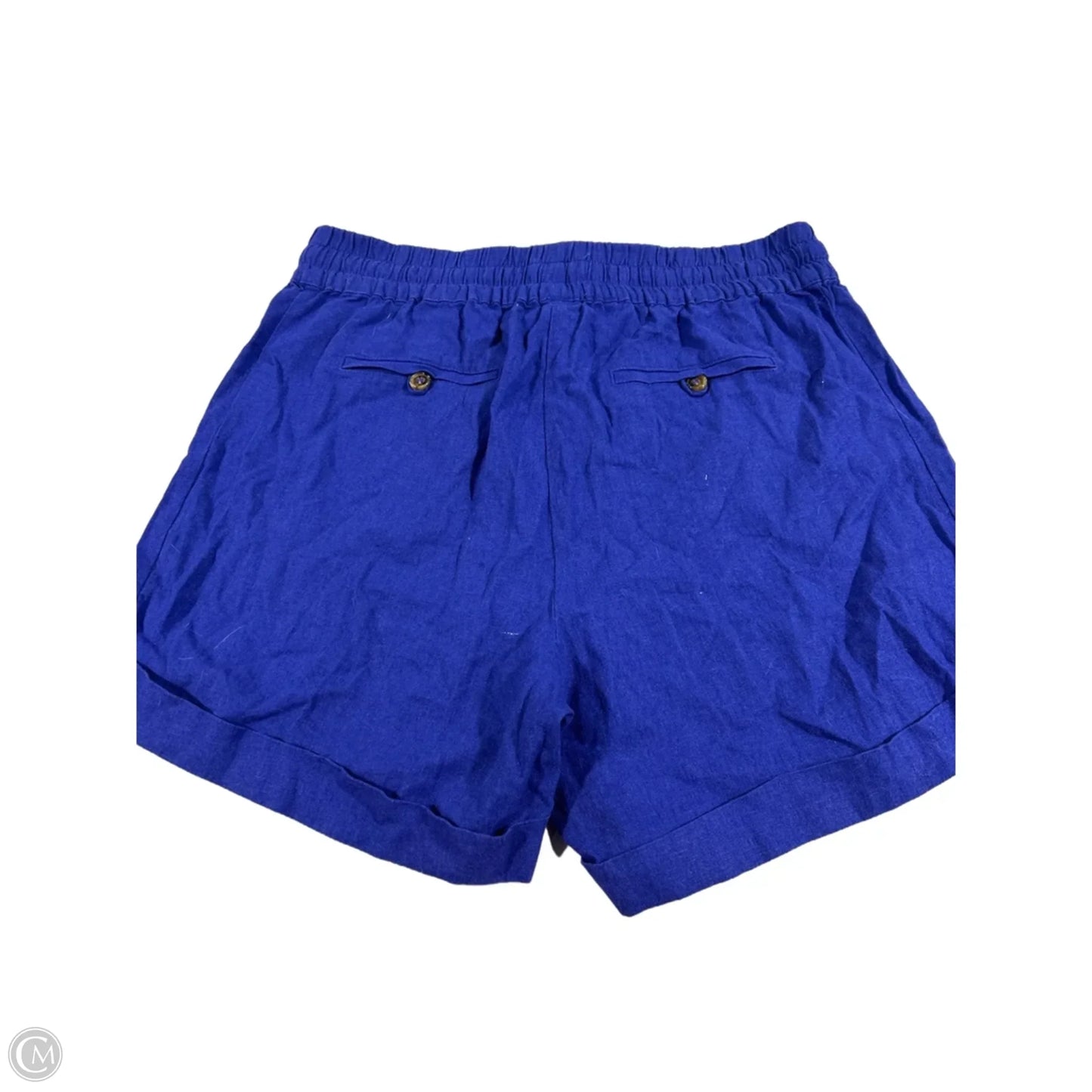Shorts By Zenana In Blue, Size: L