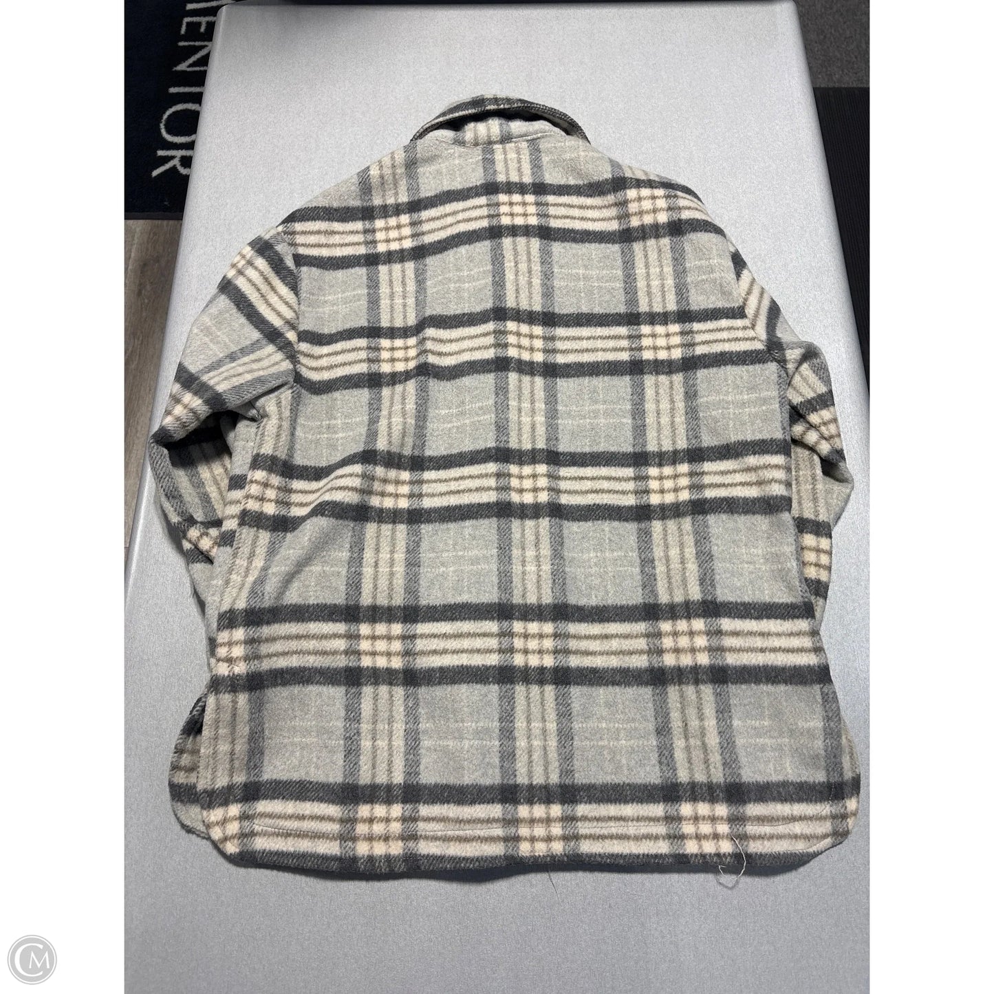 Jacket Other By Cmc In Plaid Pattern, Size: L