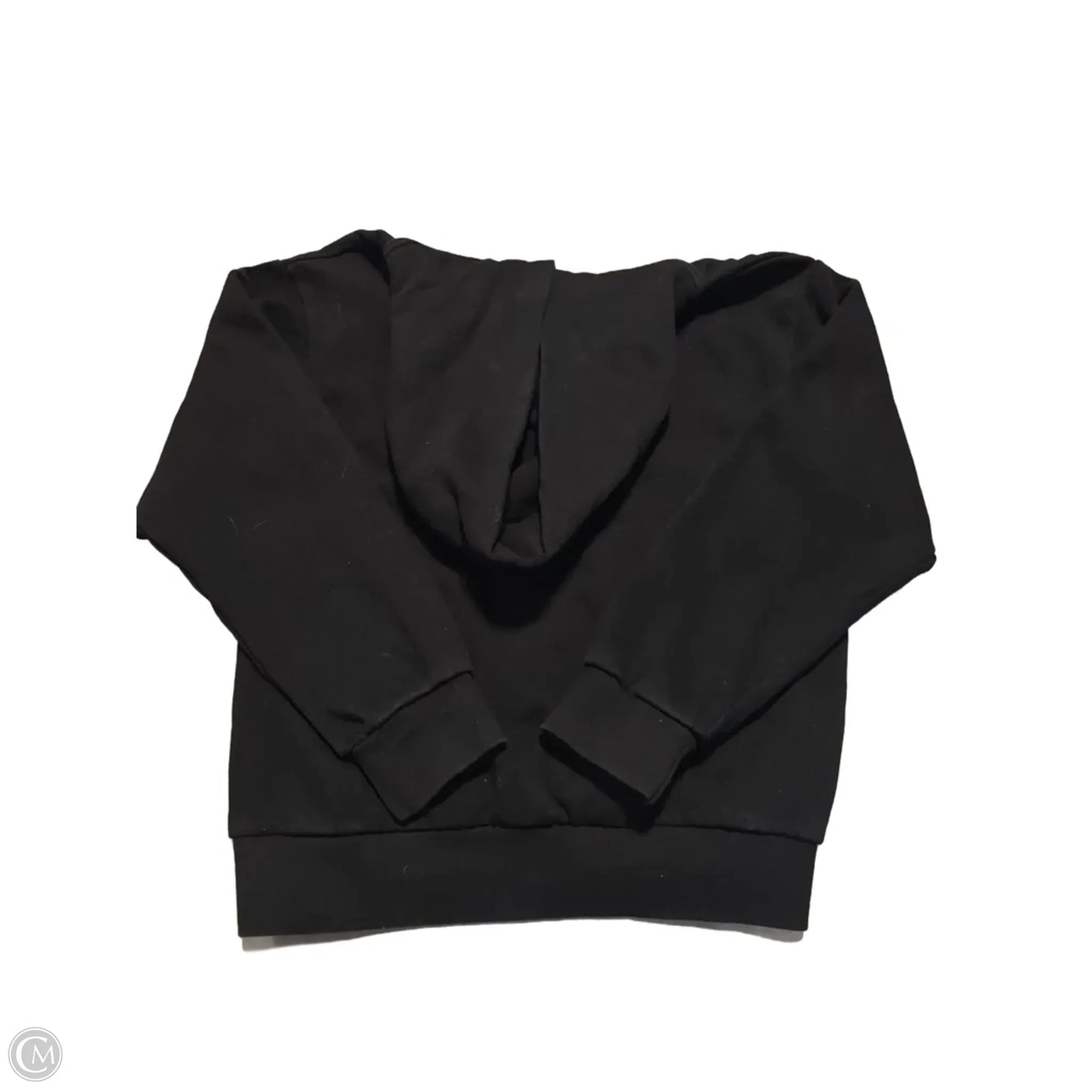 Sweatshirt Hoodie By Cmc In Black, Size: S