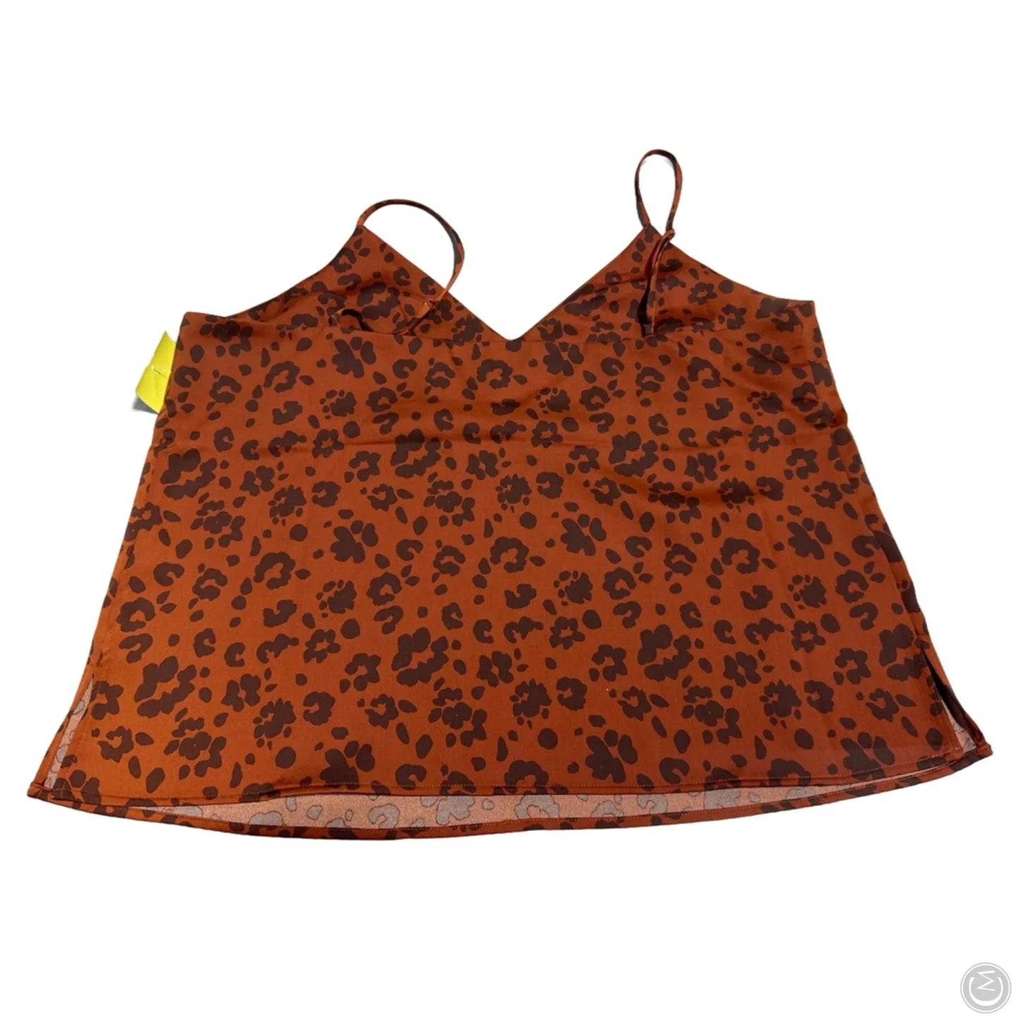 Tank Top By A New Day In Animal Print, Size: L