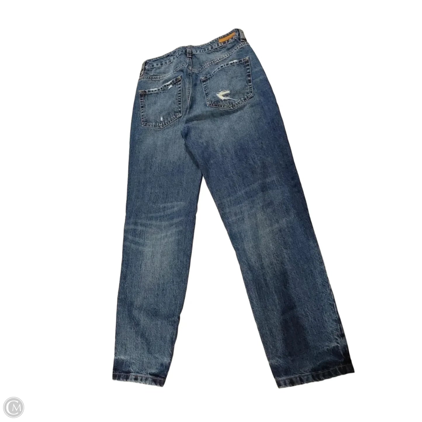 Jeans Straight By Garage In Blue Denim, Size: 4