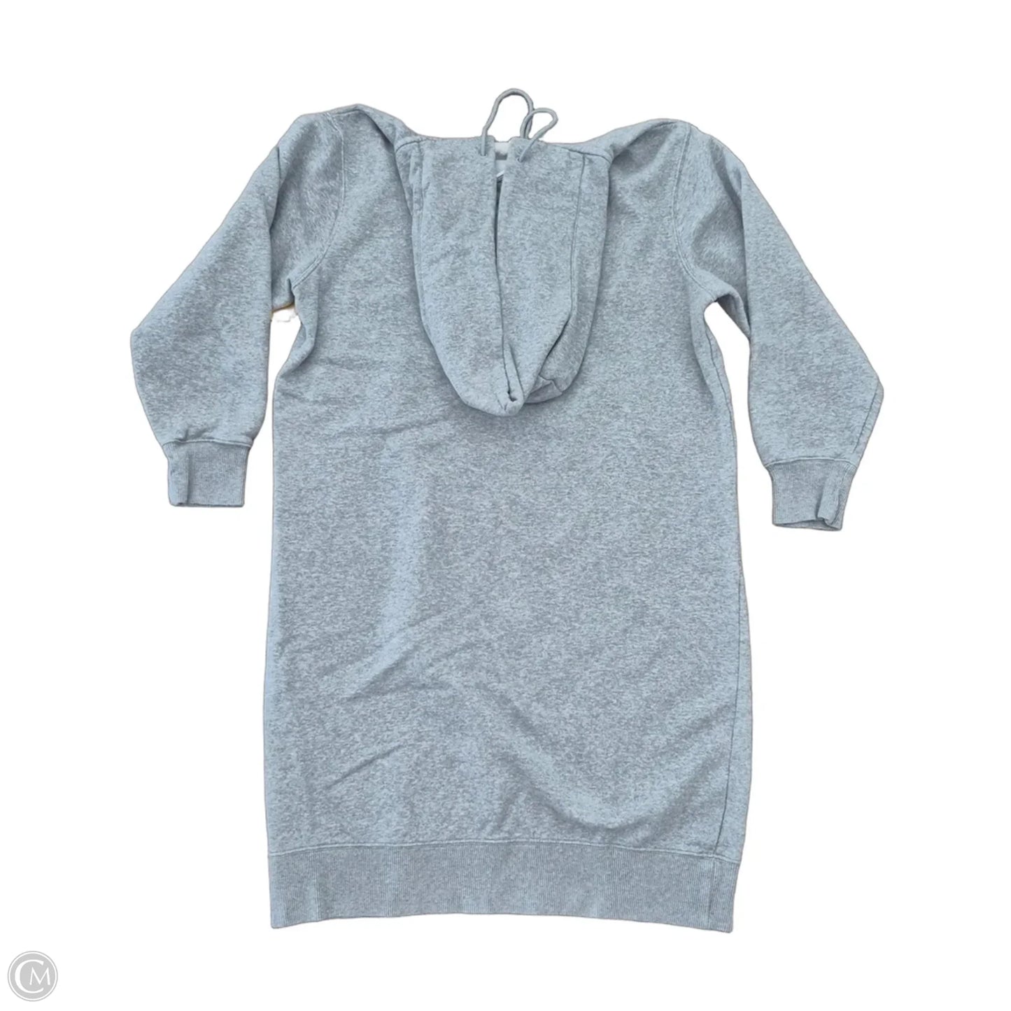 Athletic Jacket By Nike In Grey, Size: S