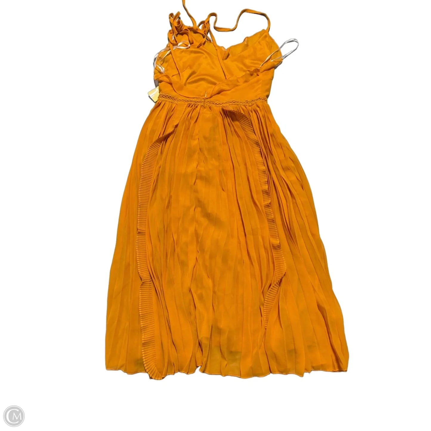 Dress Casual Midi By Lulus In Orange, Size: S