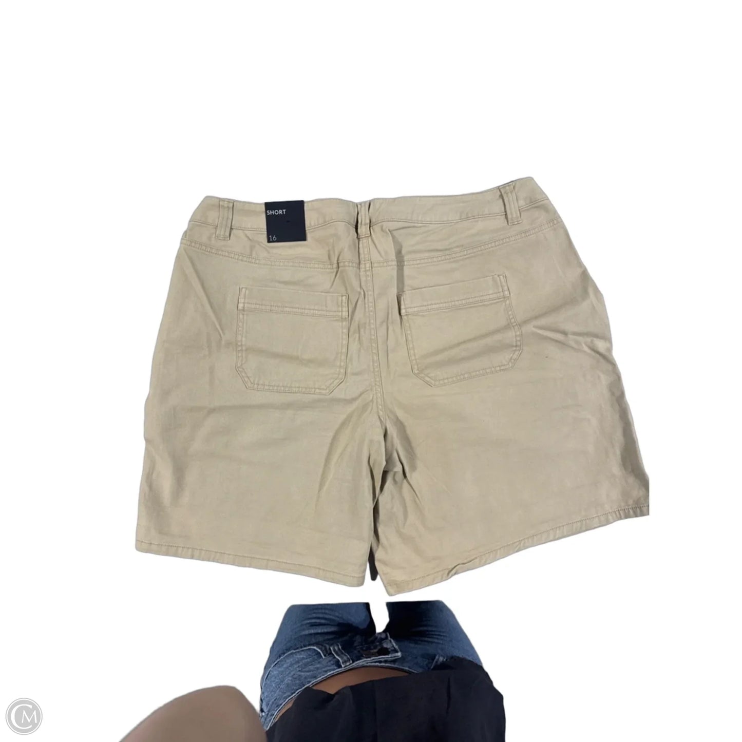 Shorts By Lane Bryant In Tan, Size: 16