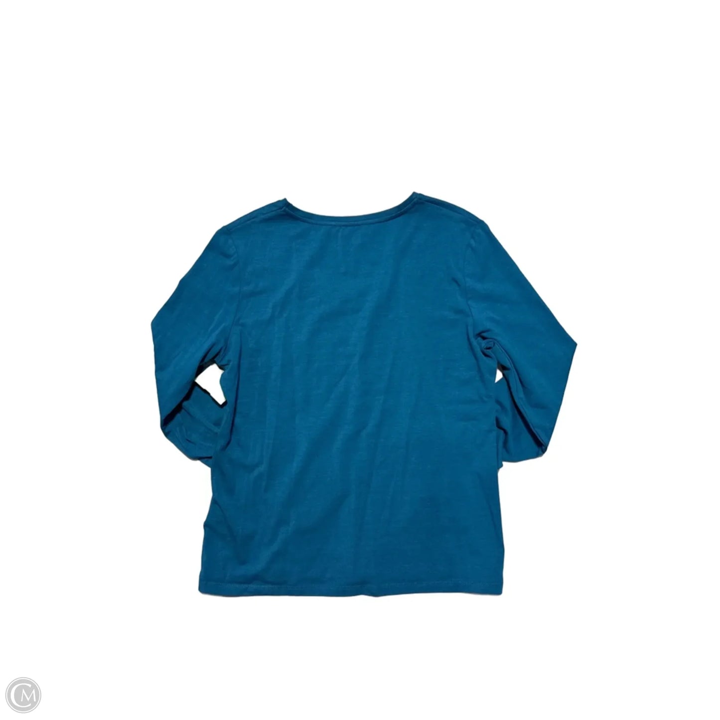 Top Long Sleeve By Kettlewell In Blue, Size: L