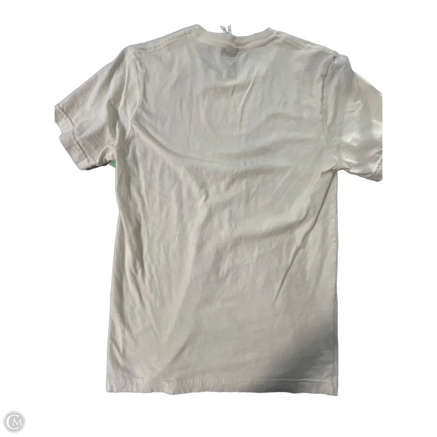 Top Short Sleeve By Cmc In Cream, Size: S