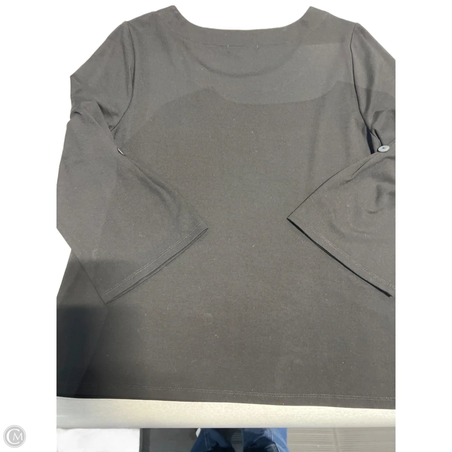 Top Long Sleeve By Habitat In Black, Size: L