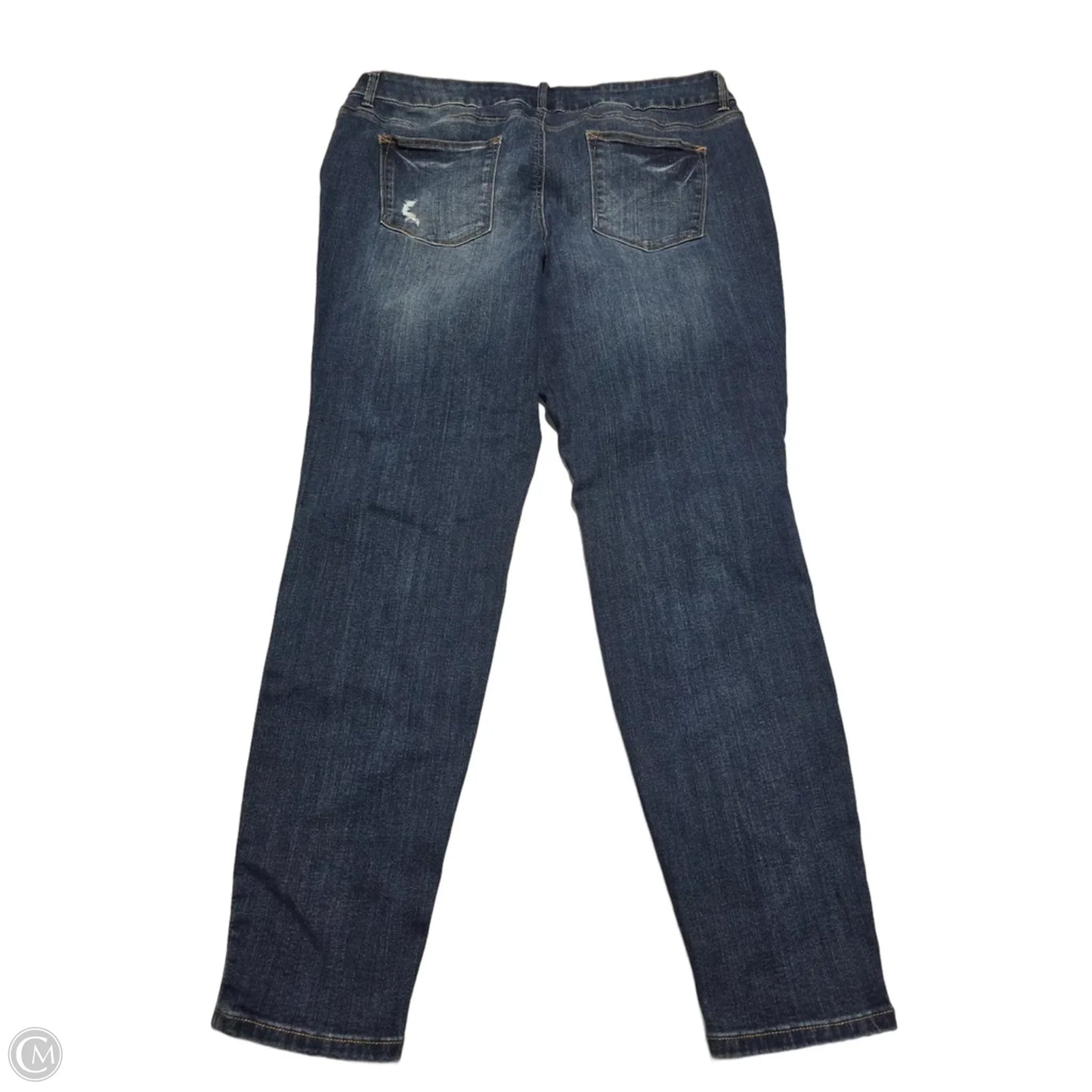 Jeans Skinny By Maurices In Blue Denim, Size: 20