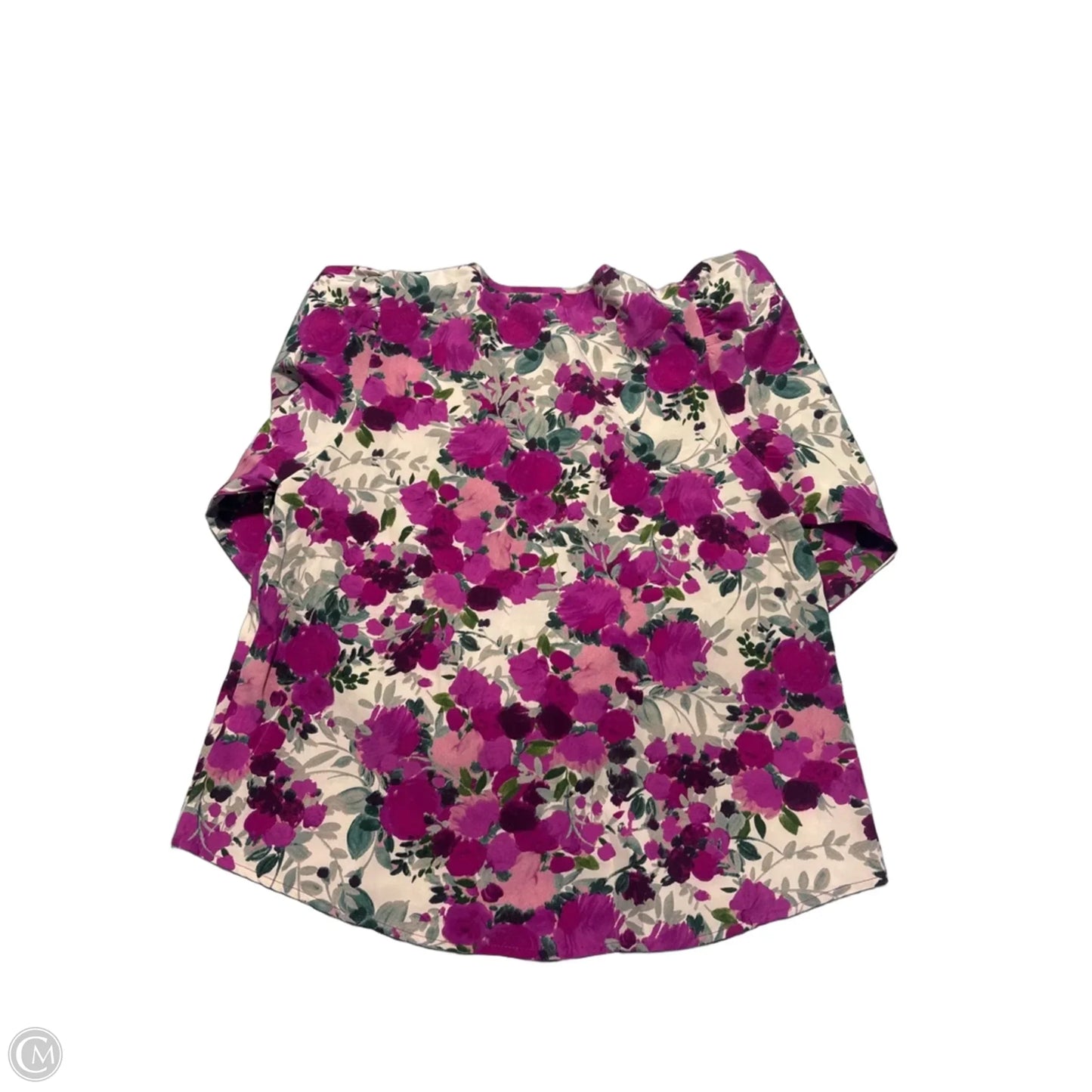 Top Long Sleeve By Jodifl In Floral Print, Size: S