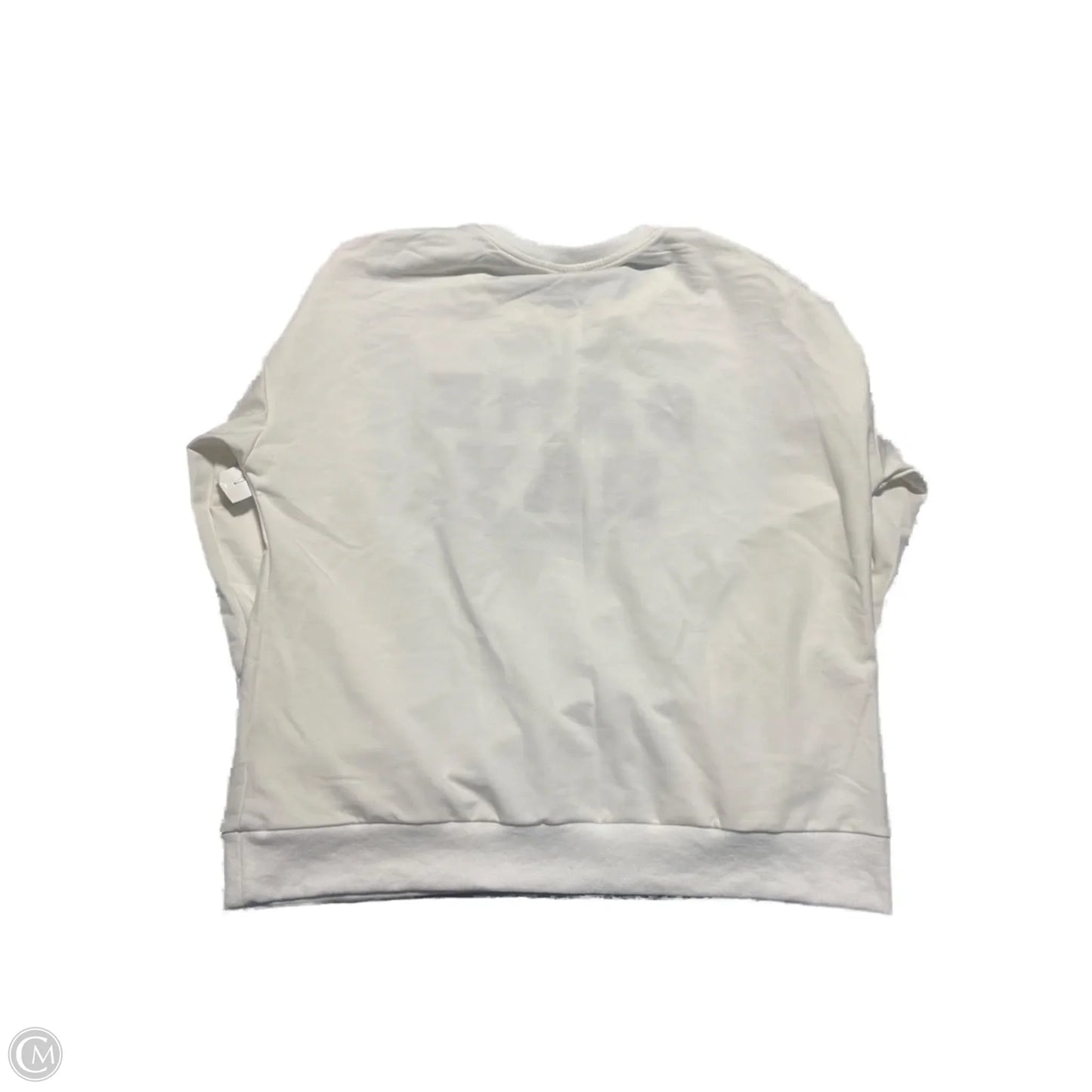 Sweatshirt Crewneck By Cme In White, Size: 2x